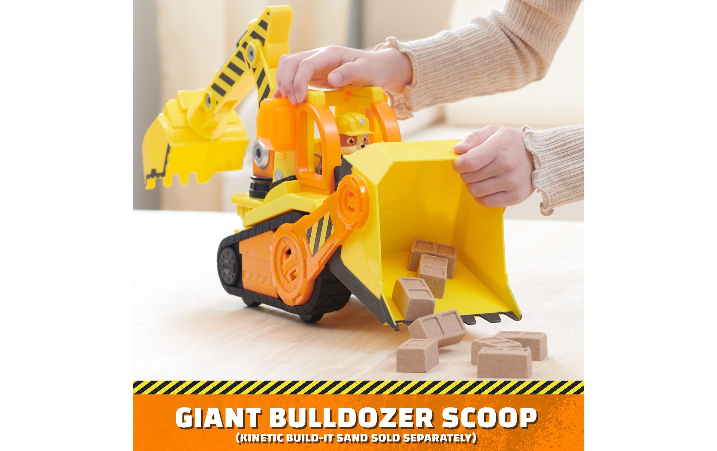 Spielzeug-Bagger »Spinmaster Rubble und Crew Deluxe«