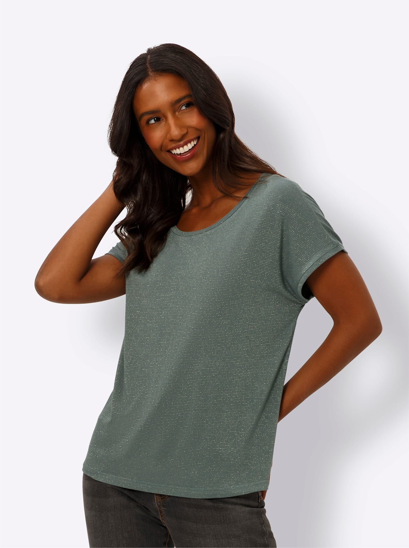 heine Kurzarmshirt »Shirt«, (1 tlg.)