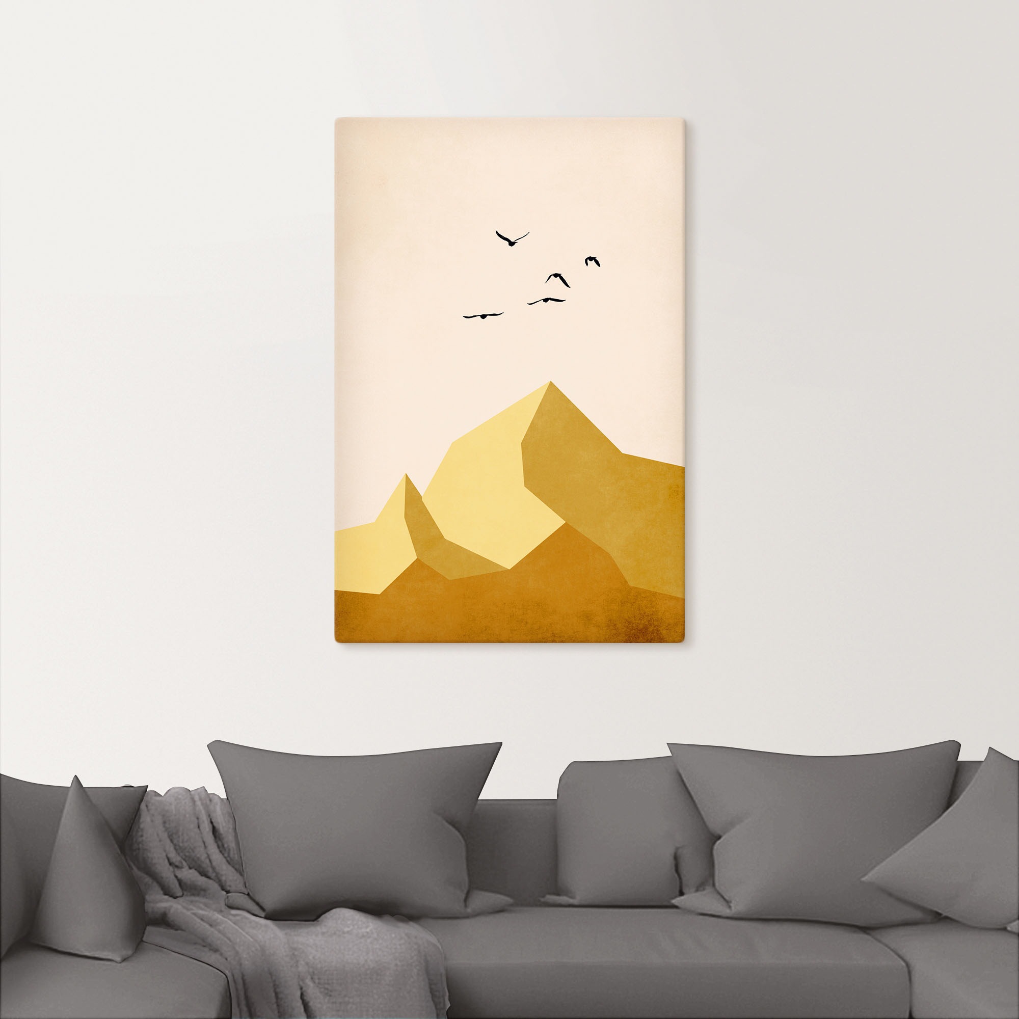 Artland Wandbild »Zugspitze, DREI«, Berge & Alpenbilder, (1 St.), als Alubild, Leinwandbild, Wandaufkleber oder Poster in versch. Grössen