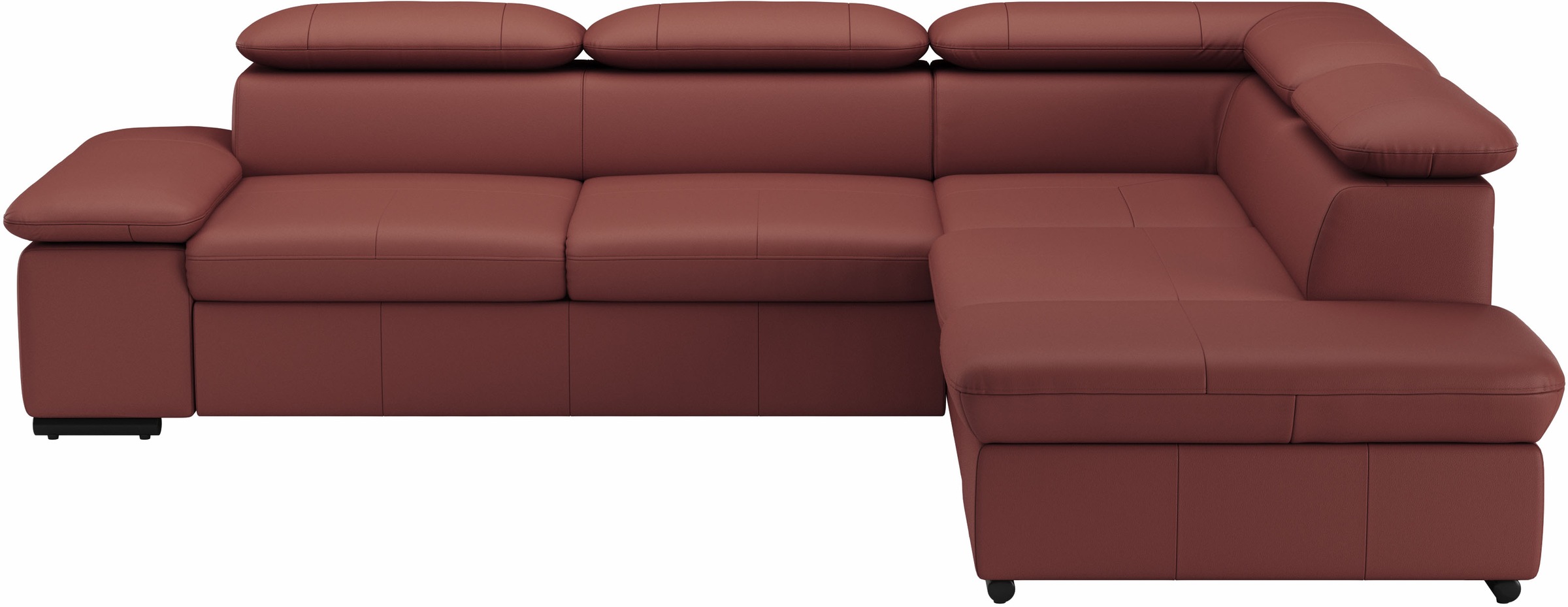 sit&more Ecksofa »Alcudia L-Form«, wahlweise mit Bettfunktion