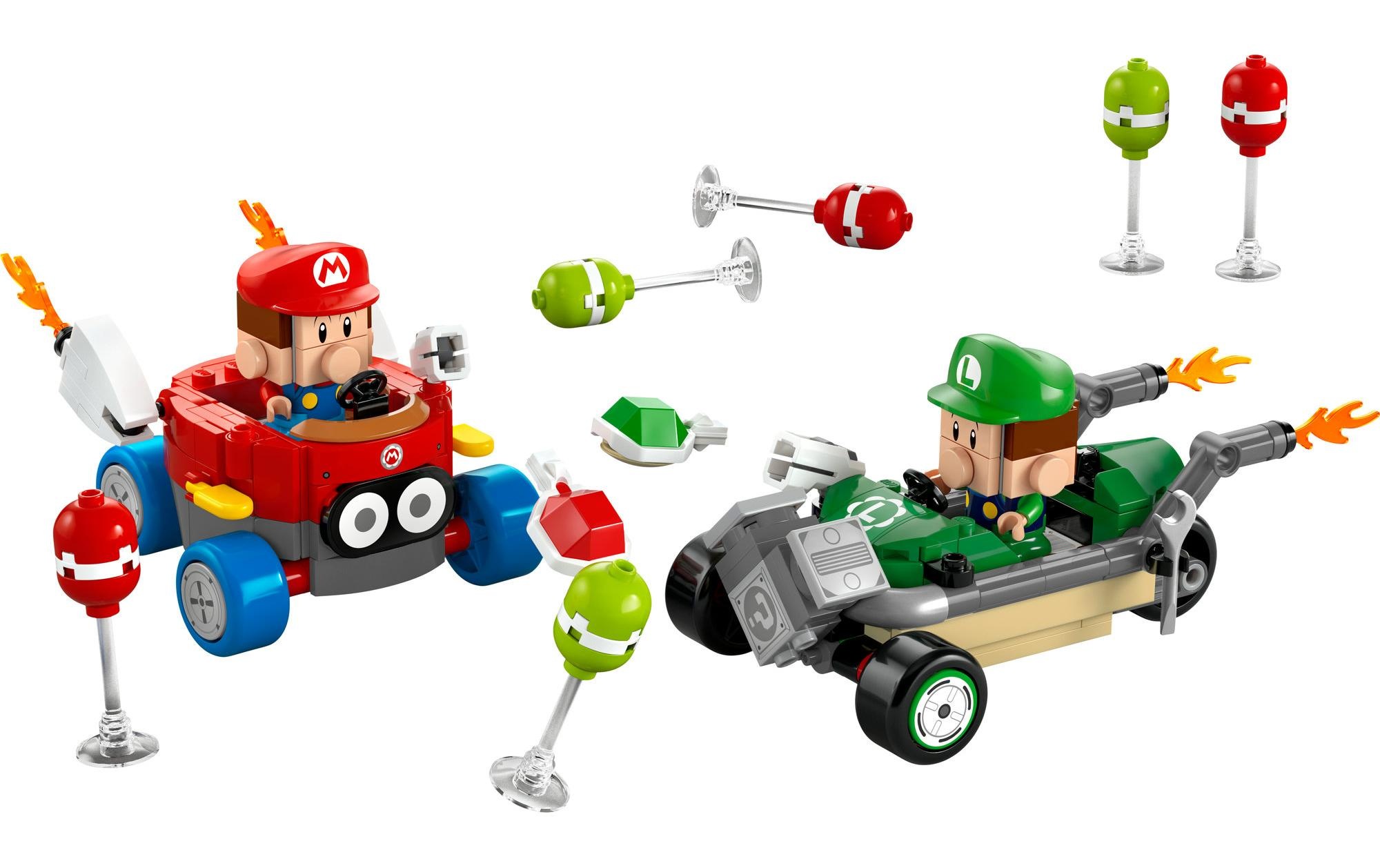 LEGO® Spielbausteine »Super Mario Mario Kart – Baby Mario / Baby Luigi 72034«, (321 St.)