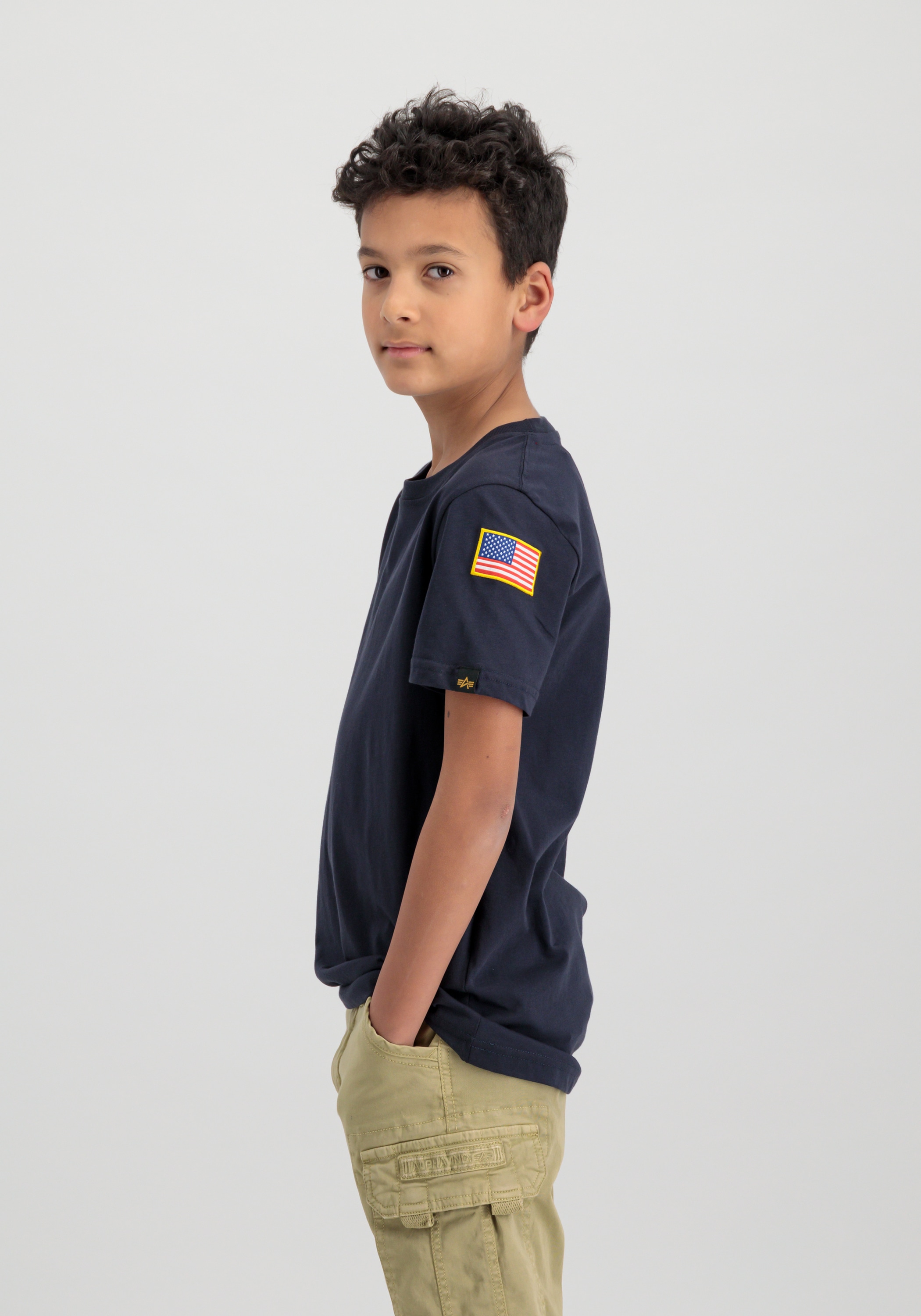 Alpha Industries T-Shirt »Alpha Industries Kids - T-Shirts Kids Nasa T-Shirt«