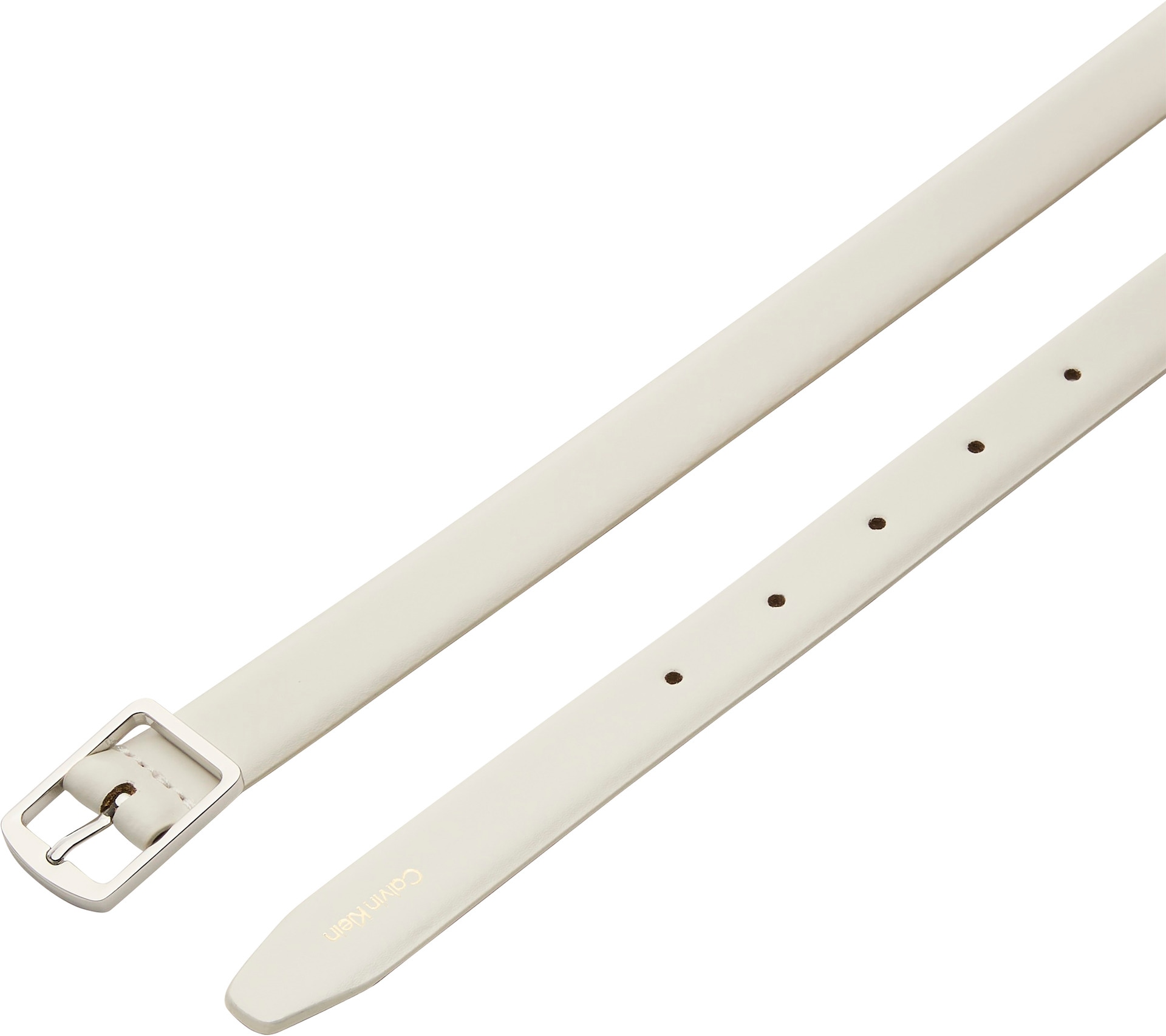 Calvin Klein Jeans Ledergürtel »CLASSIC SQUARE BUCKLE BELT 20MM«, Grössenverstellbar
