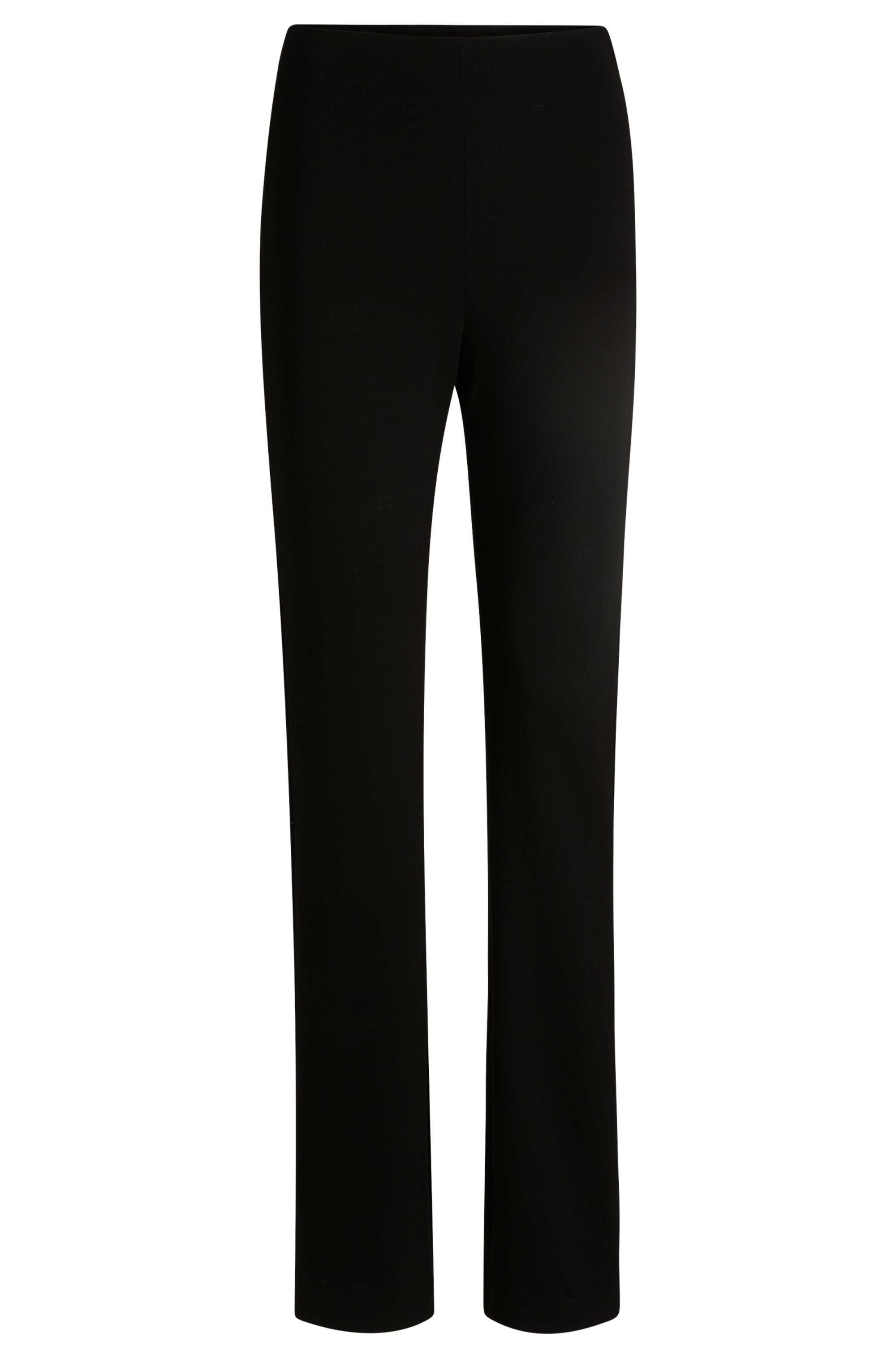 BOSS ORANGE Webhose »Taboot Premium Damenmode«, mit seitlichem Reissverschluss, flared Form, Milano Qualität Loungewear