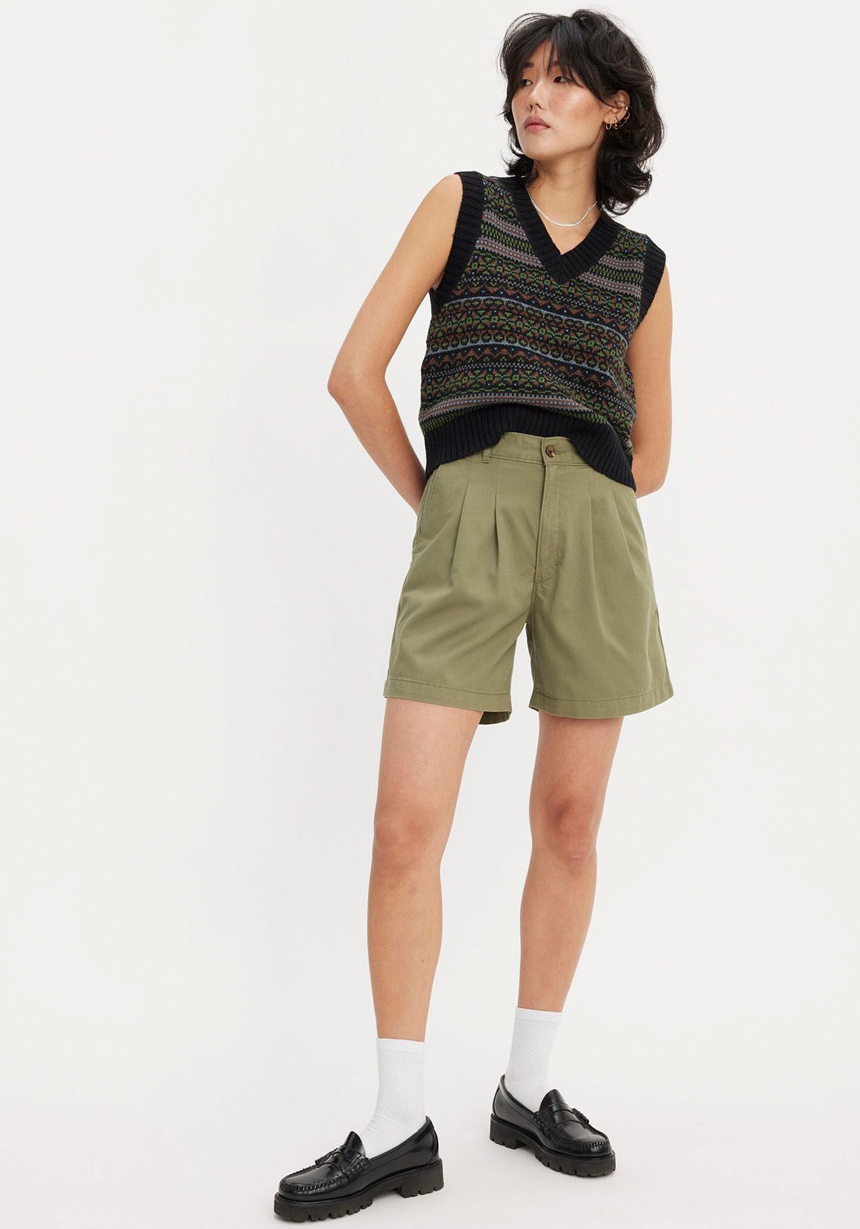 Levi's® Chinoshorts »PLEATED TROUSER SHORT«