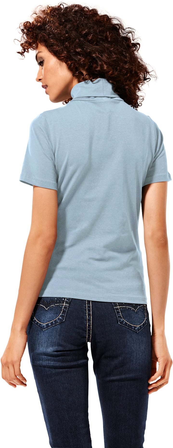 heine Rollkragenshirt »Rollkragen-Shirt«, (1 tlg.)