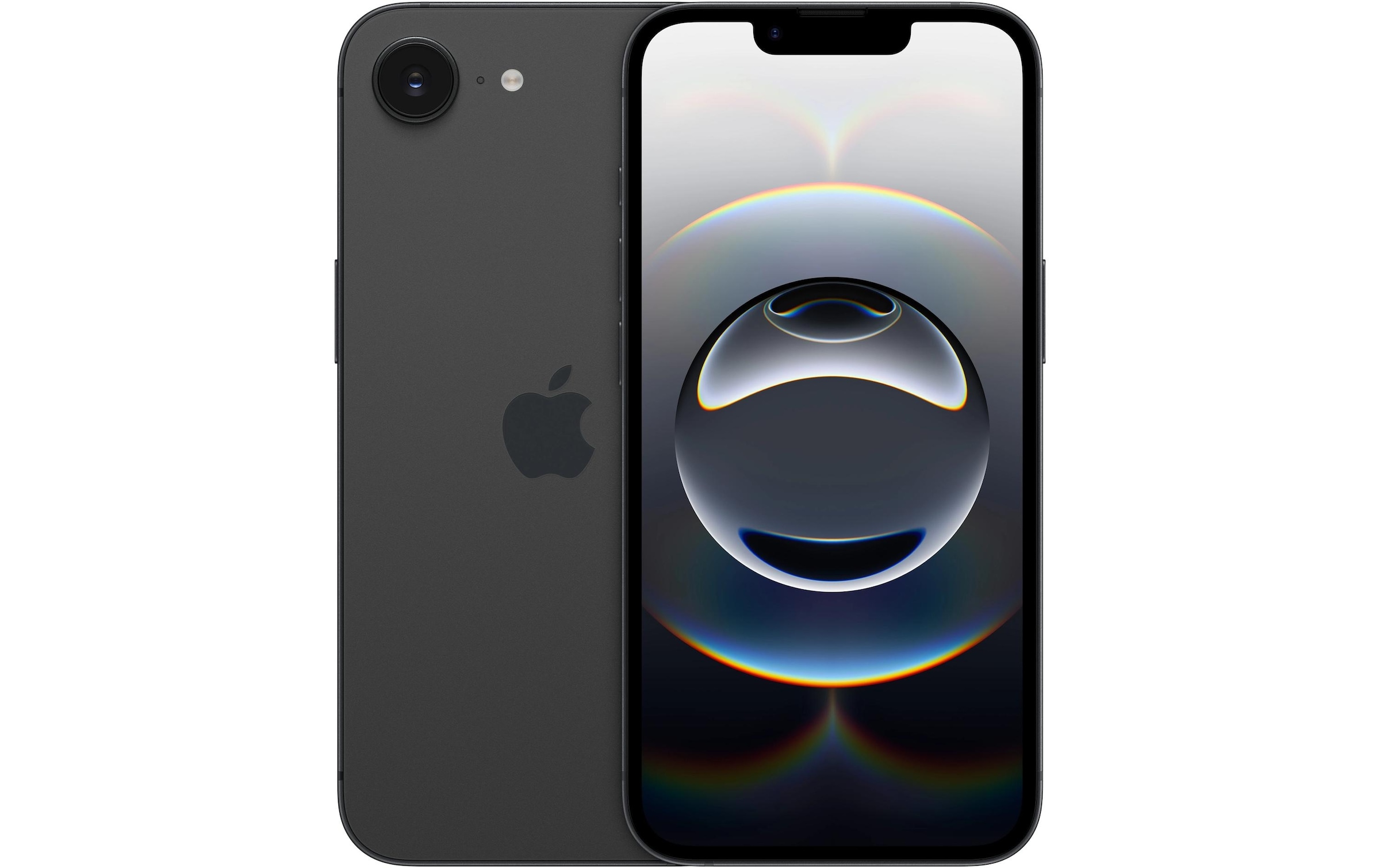 Apple Smartphone »iPhone 16e DEP« Schwarz Induktionsladung