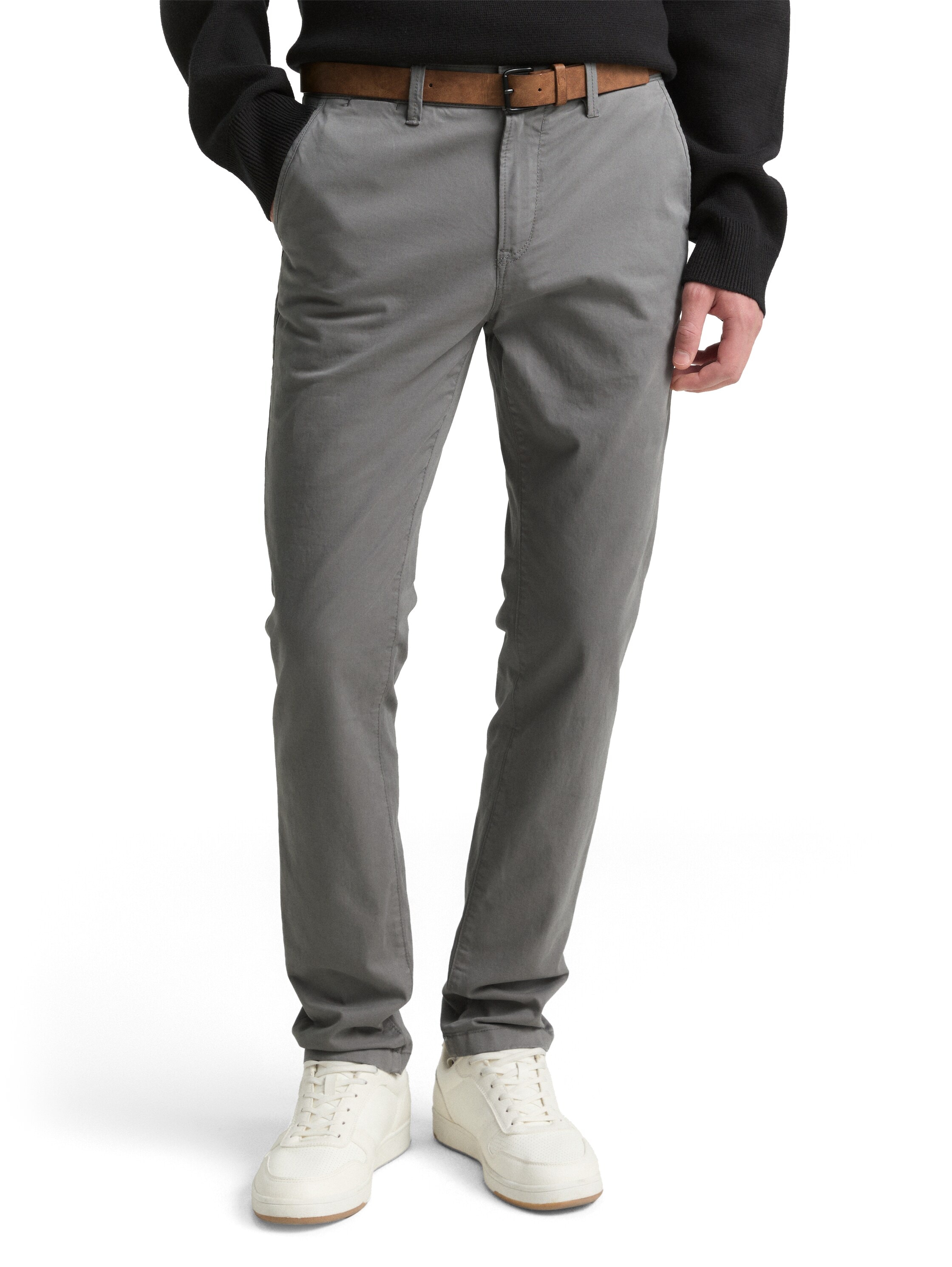 TOM TAILOR Denim Chinohose leicht vorgewaschen