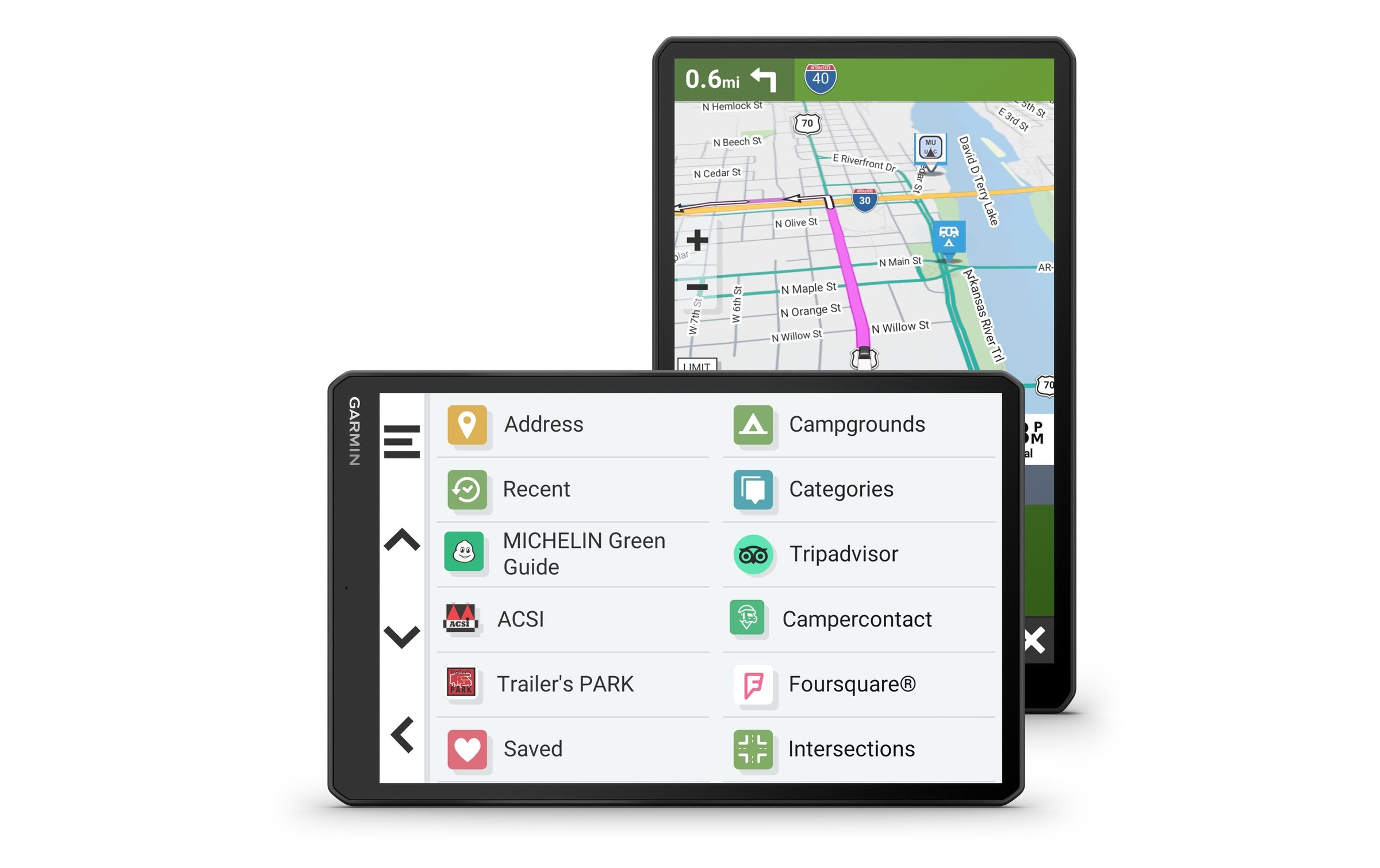 Garmin Navigationsgerät »Garmin CAMPER«