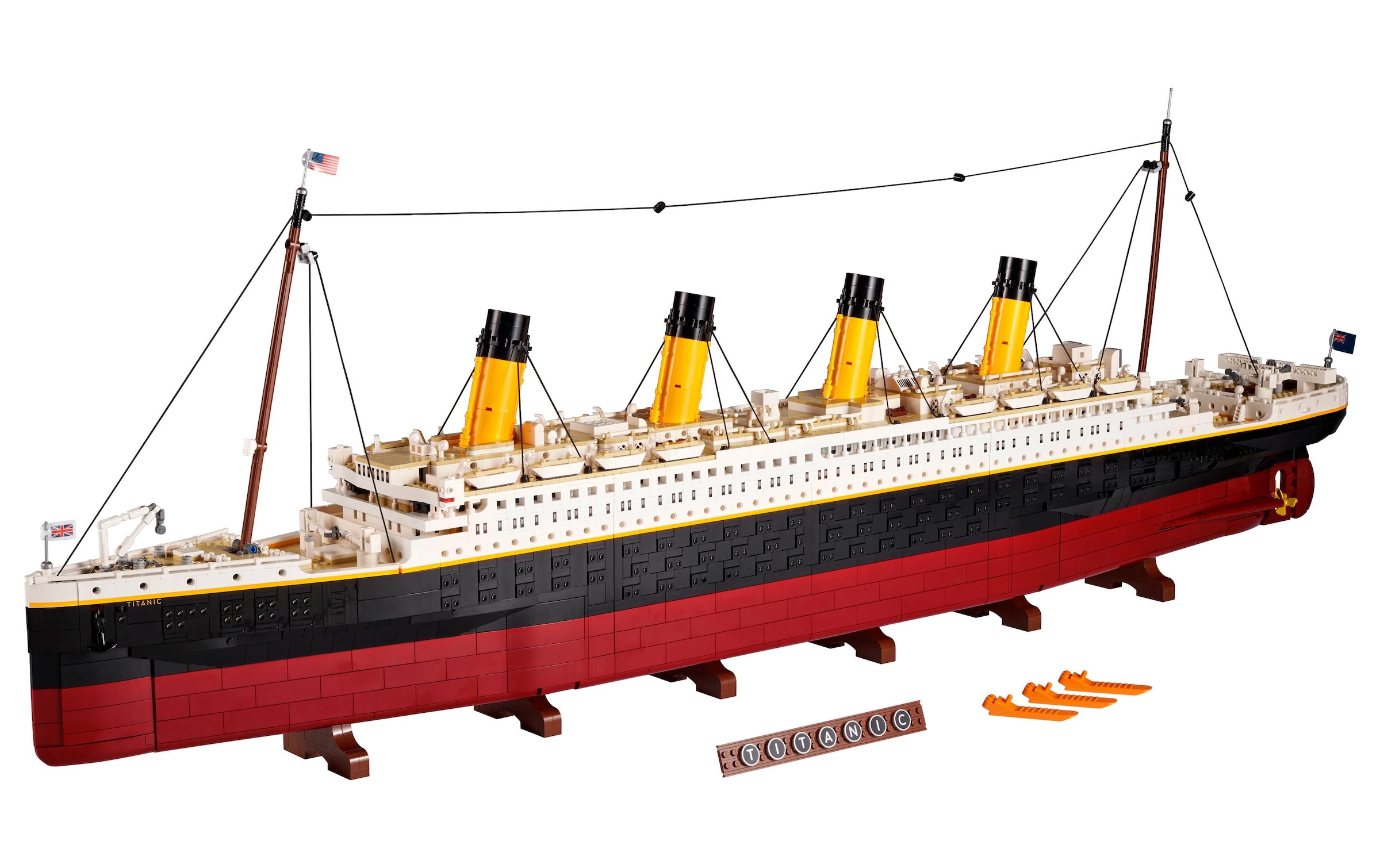 LEGO® Konstruktionsspielsteine »Creator Expert Titanic«, (9090 St.)