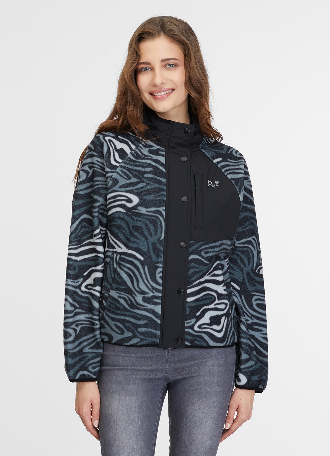 Ragwear Sweatjacke »TULLY«, Fleecejacke