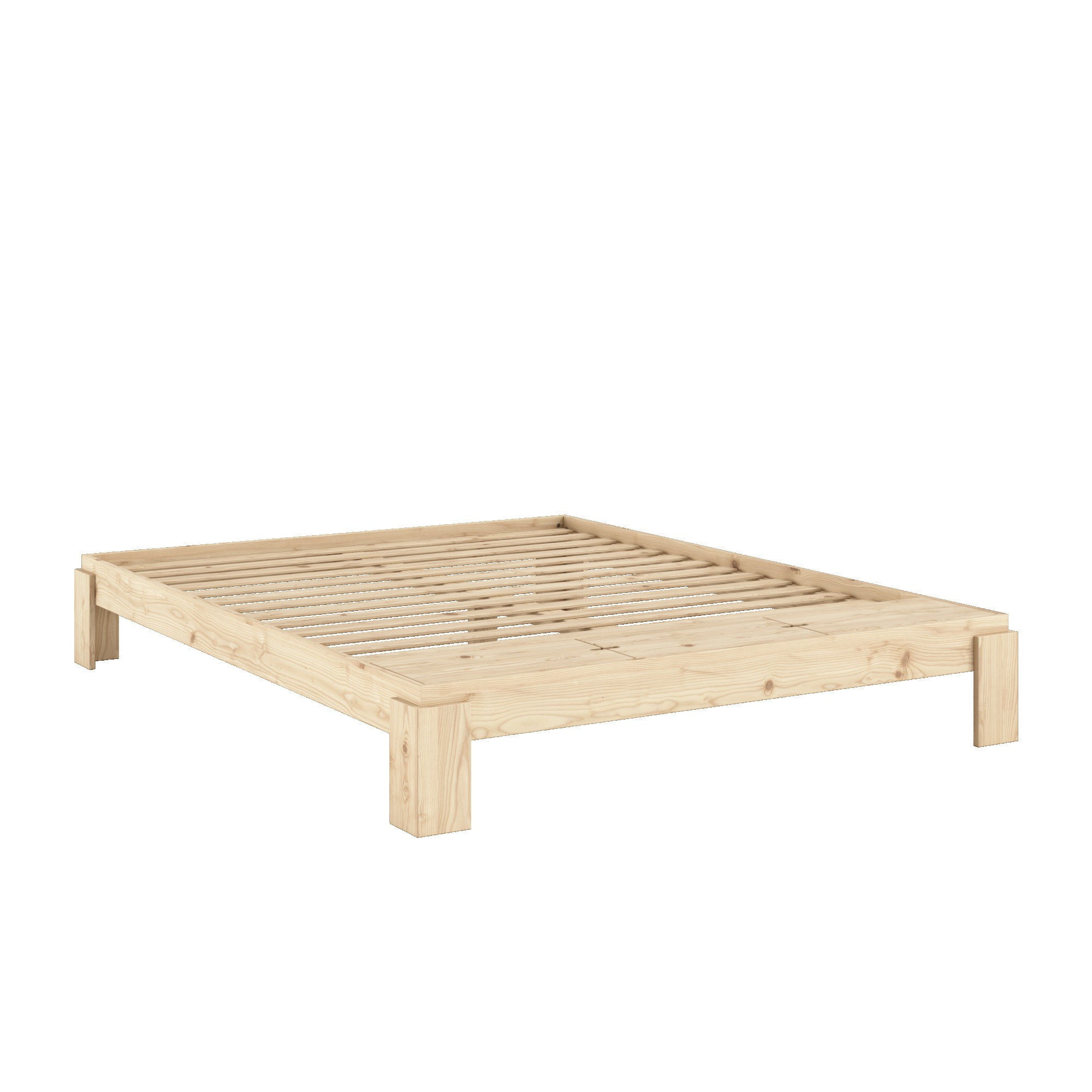 Karup Design Stauraumbett »Layers Bed Bench, Bettgestell mit Aufbewahrungsbank, mehrere Grössen«, inkl. Lattenrost, excl. Matratze, FSC®-zertifiziertes Massivholz