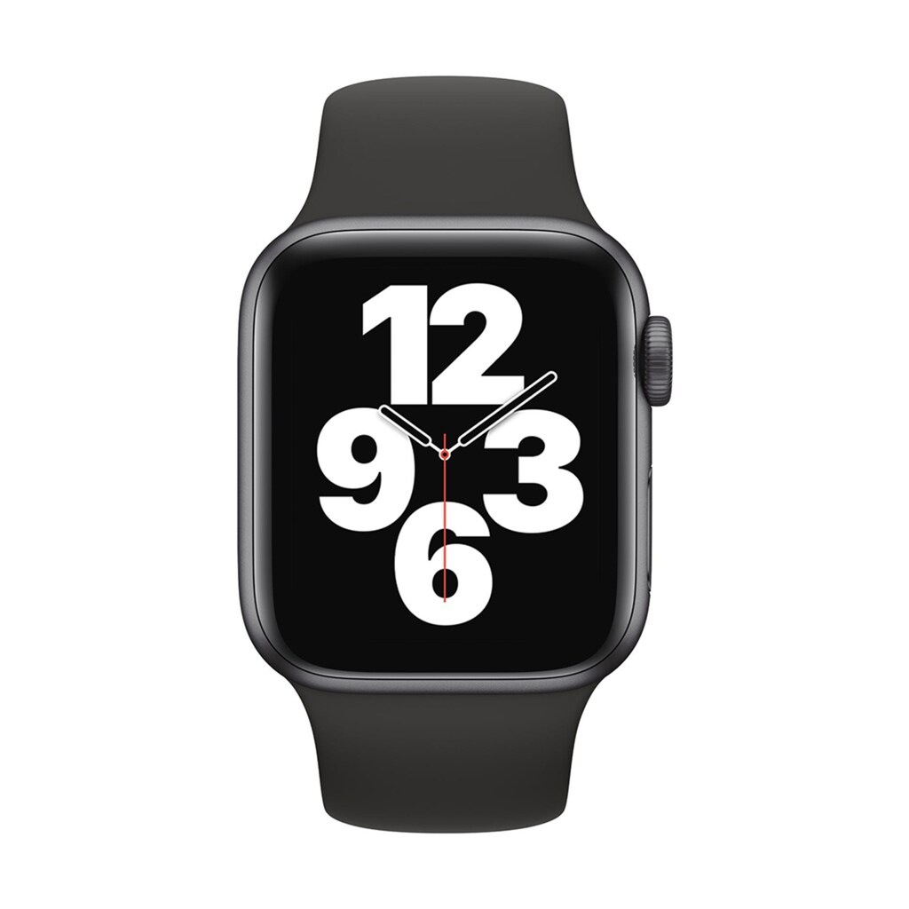 Apple Smartwatch »Serie SE, GPS, 40 mm Aluminium-Gehäuse mit Sportarmband«, (Watch OS)