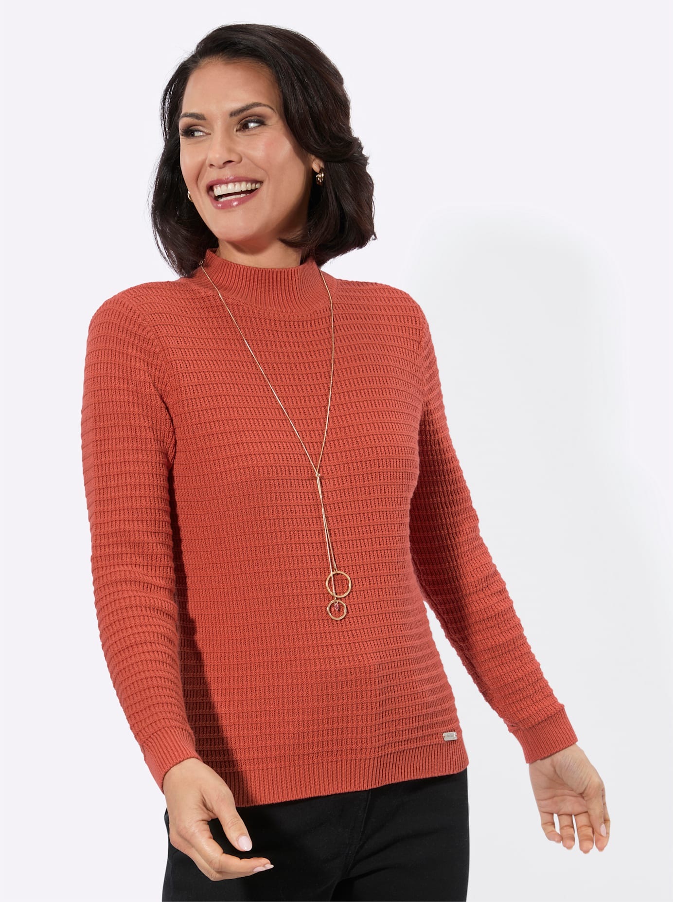 Casual Looks Stehkragenpullover "Stehkragen-Pullover"