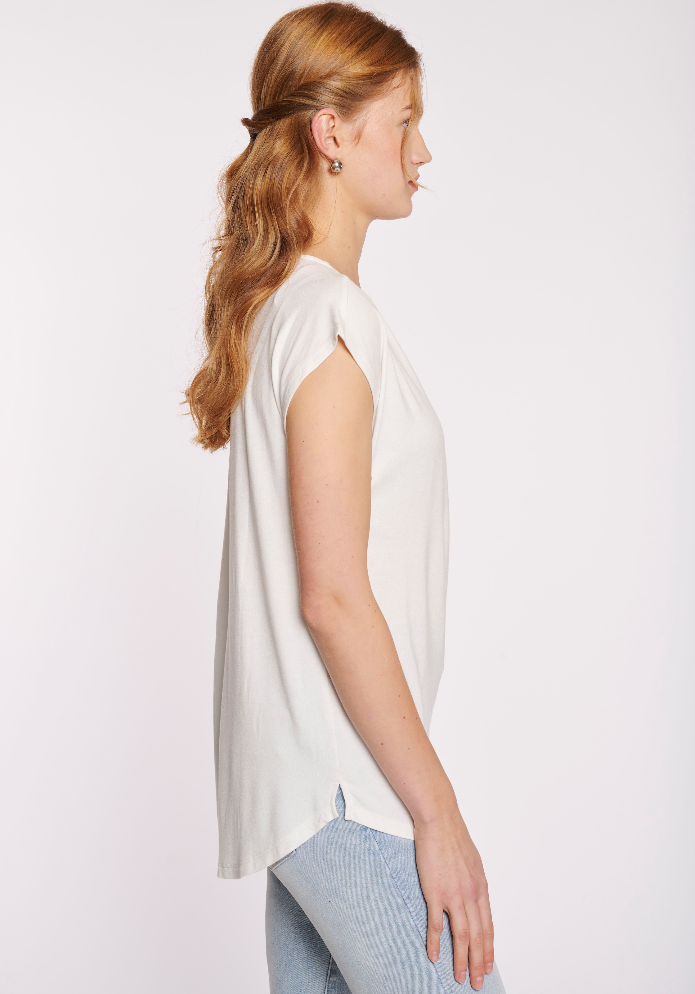 HaILY’S Kurzarmshirt »SS V TP Em44ma«