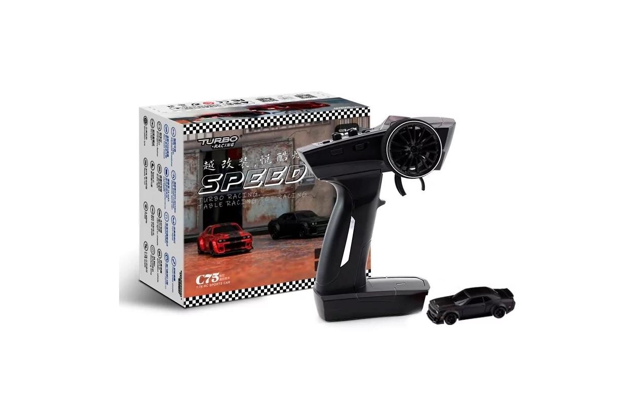 RC-Auto "Turbo Racing Micro Muscle Car Schwarz,"