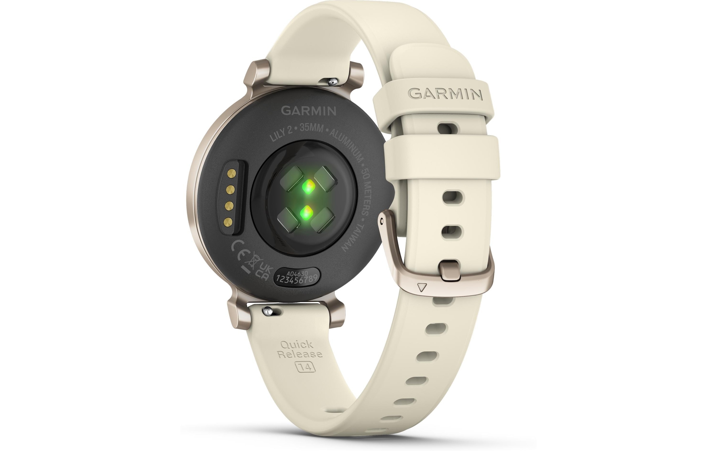 Garmin Smartwatch »Lily 2 Cream Goldfarben/Coconut«