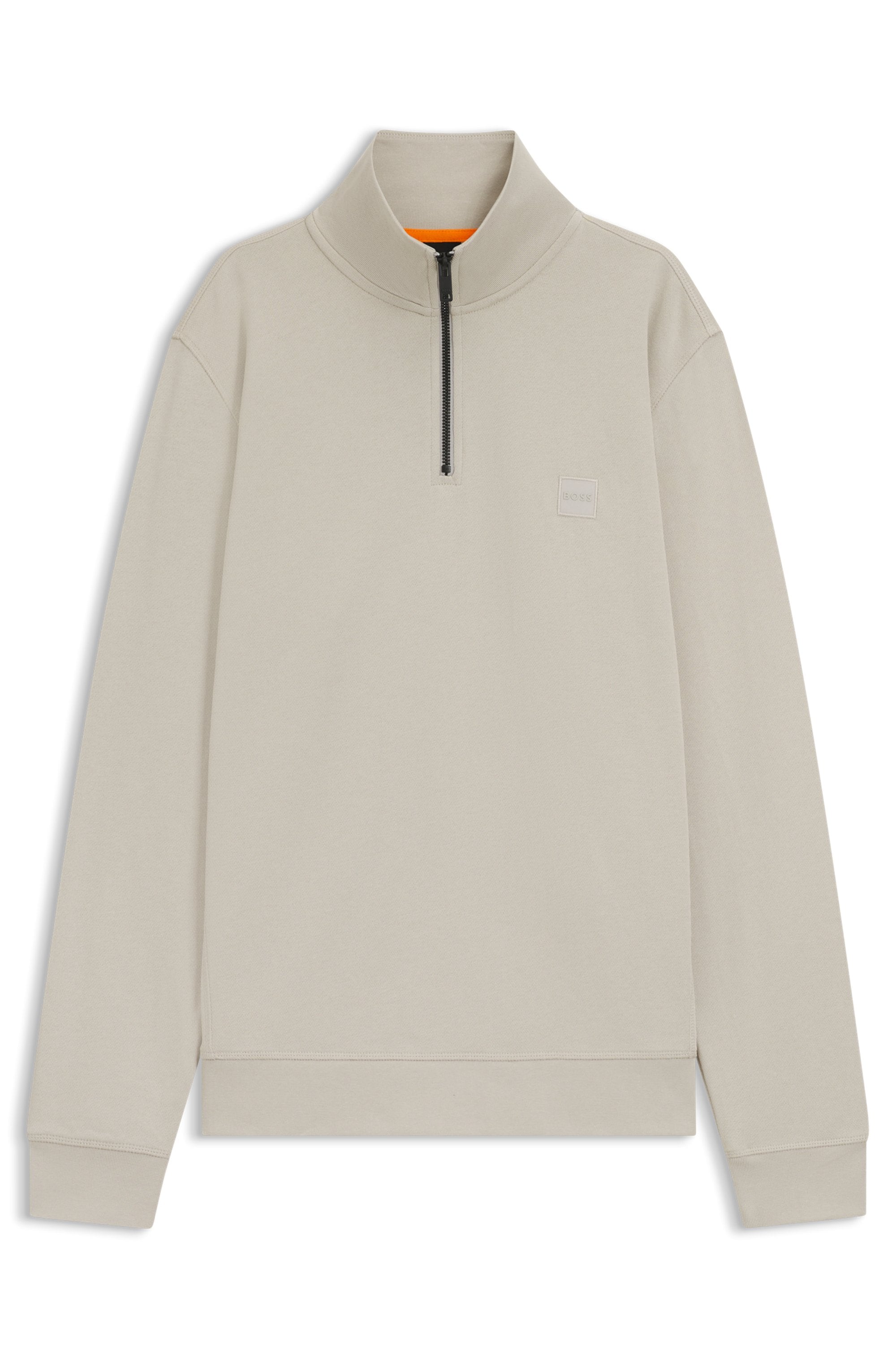 BOSS ORANGE Sweatshirt »Zetrust«, (1 tlg.), mit Reissverschluss am Kragen