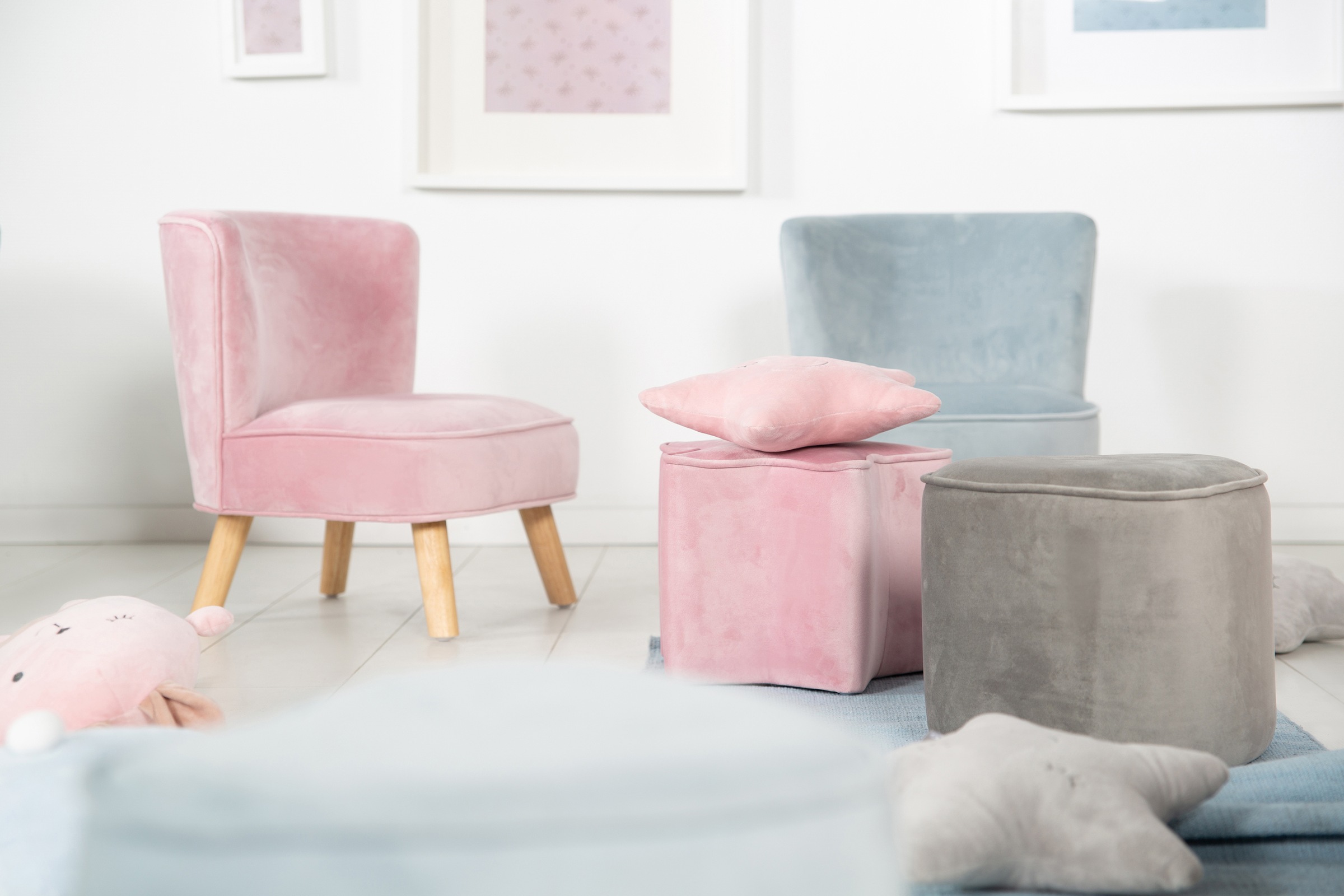 roba® Kindersessel »Lil Sofa«, mit Holzfüssen