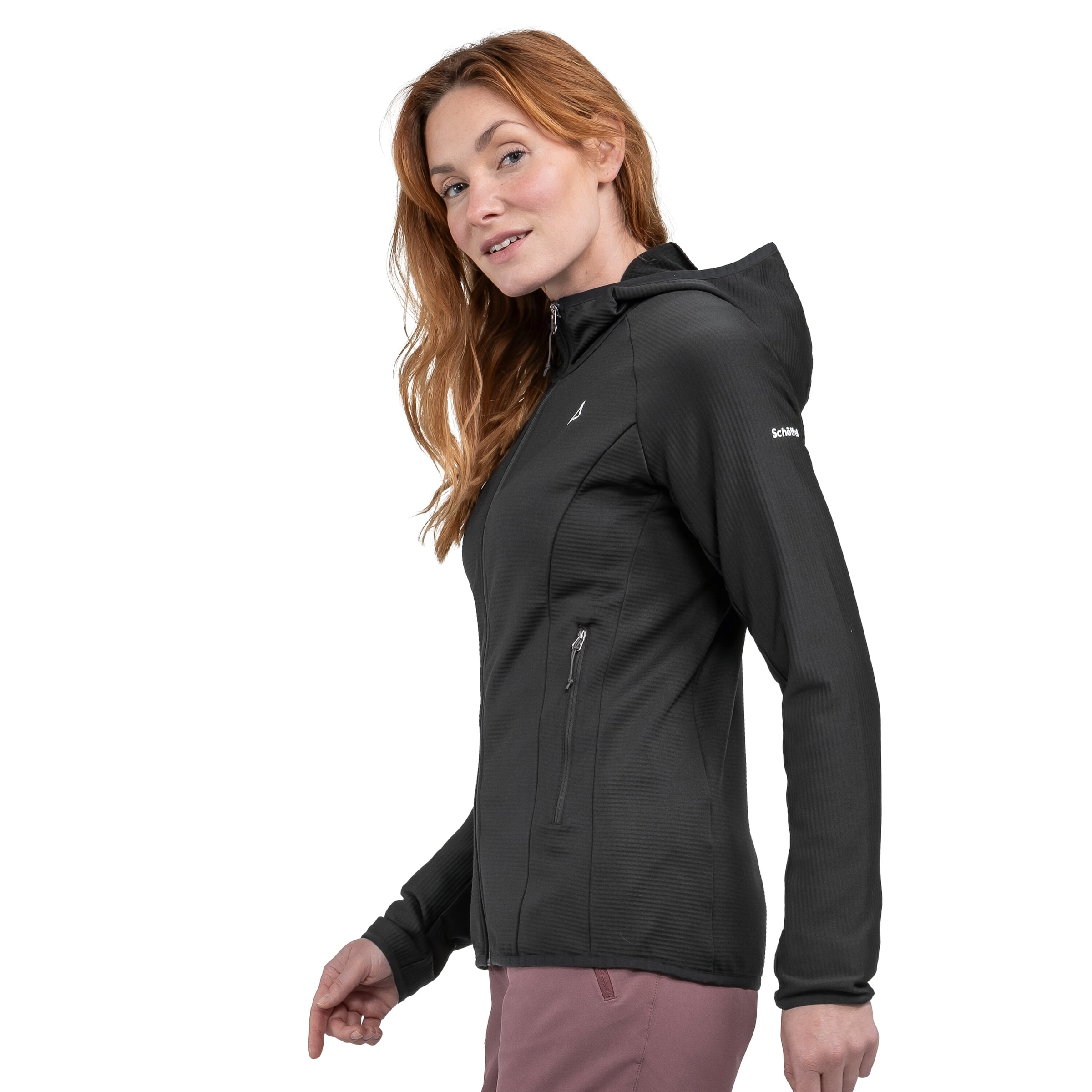 Schöffel Fleecejacke »Fleece Hoody Style Cascata WMS«, (1 St.), mit Kapuze, Wärmend, atmungsaktiv Übergangsjacke