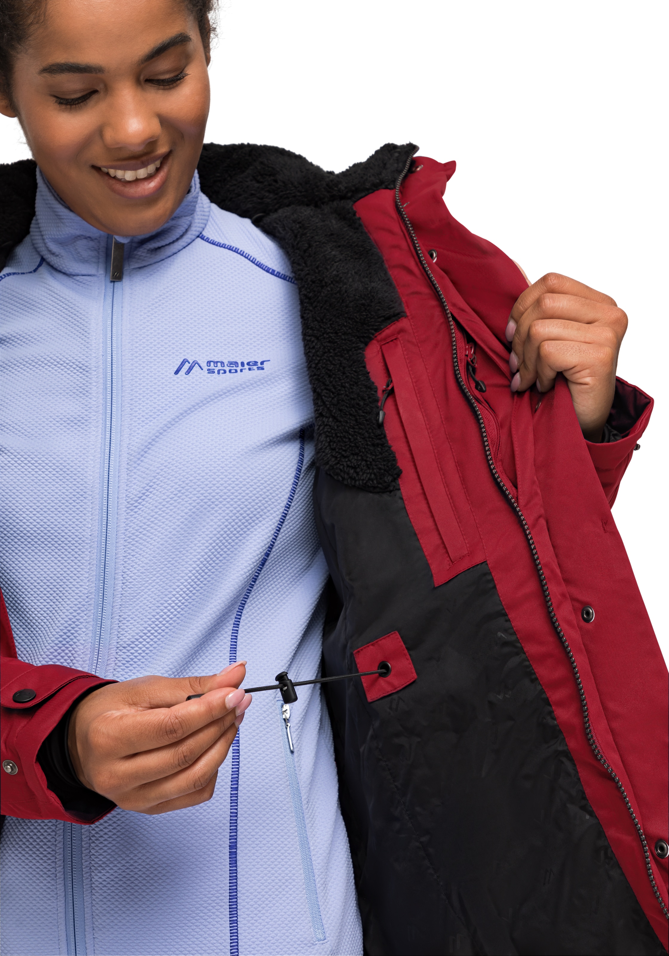 Maier Sports Funktionsjacke »Lisa vollem online Jelmoli-Versand kaufen Outdoor-Mantel bei 2«, mit Schweiz Wetterschutz