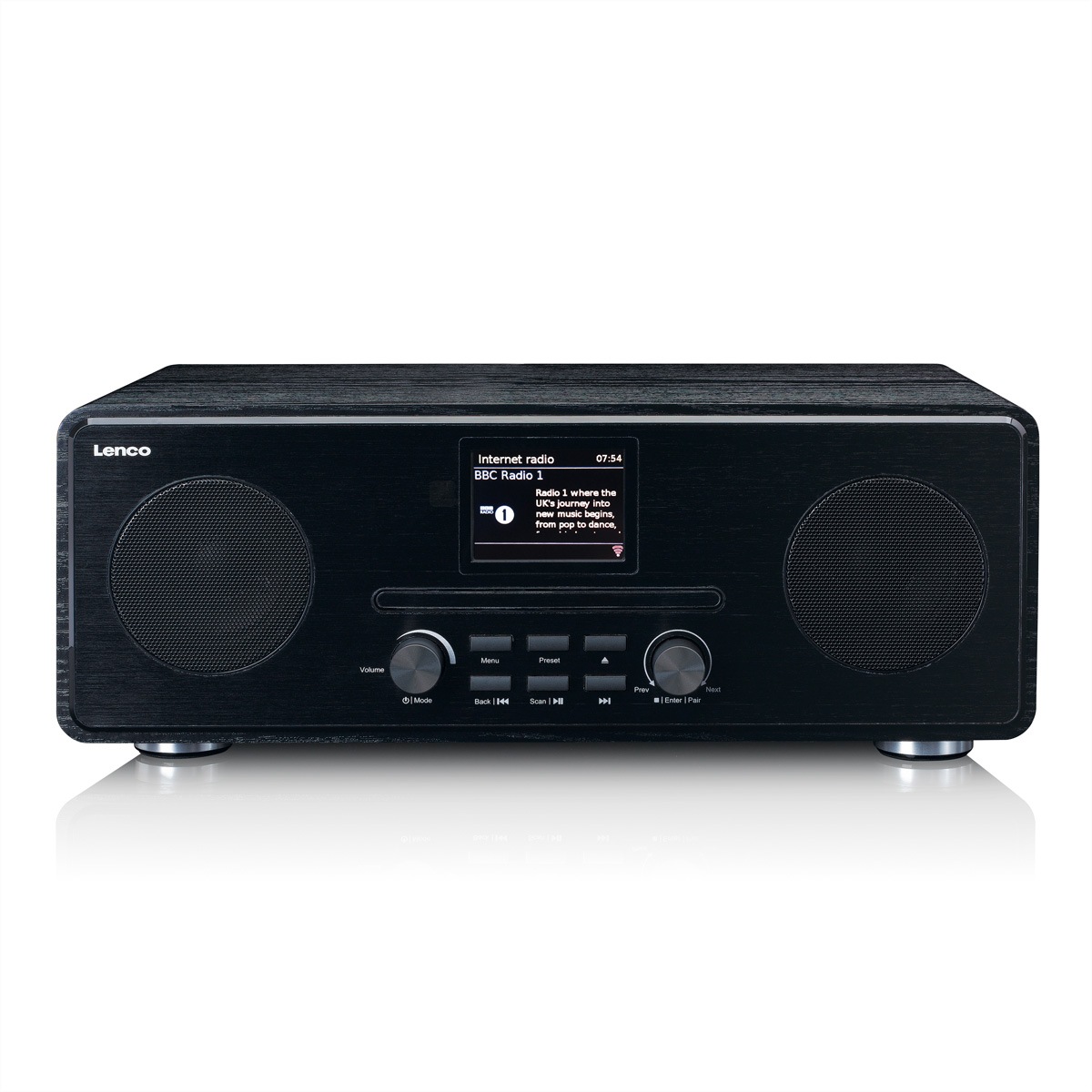 Lenco DAB+ Radio »Lenco DAB+ Radio DIR-261BK, schwarz«