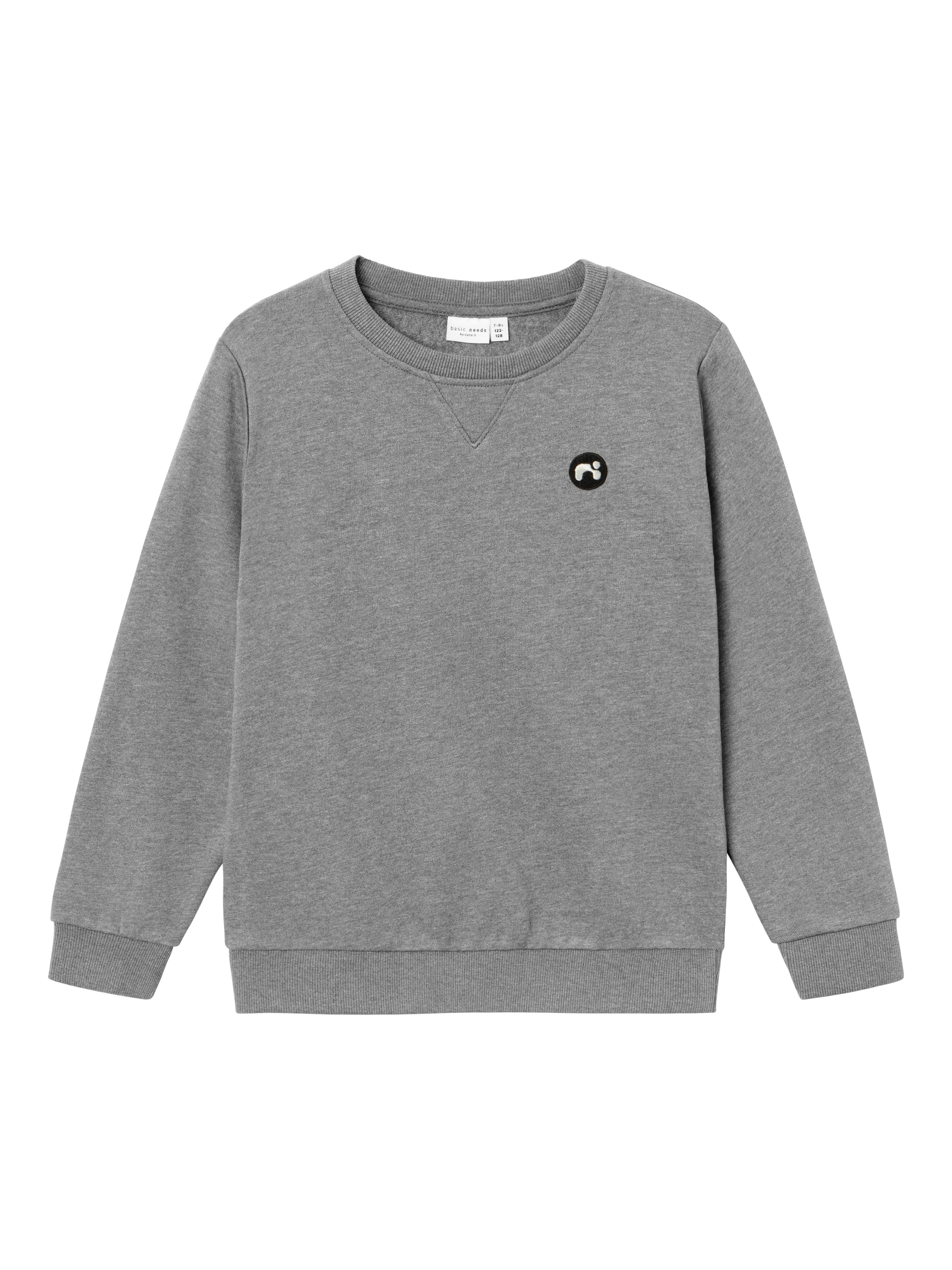 Name It Sweatshirt »NKMVIMO LS SWEAT BRU NOOS«, in klassischer Form und mit Bündchen