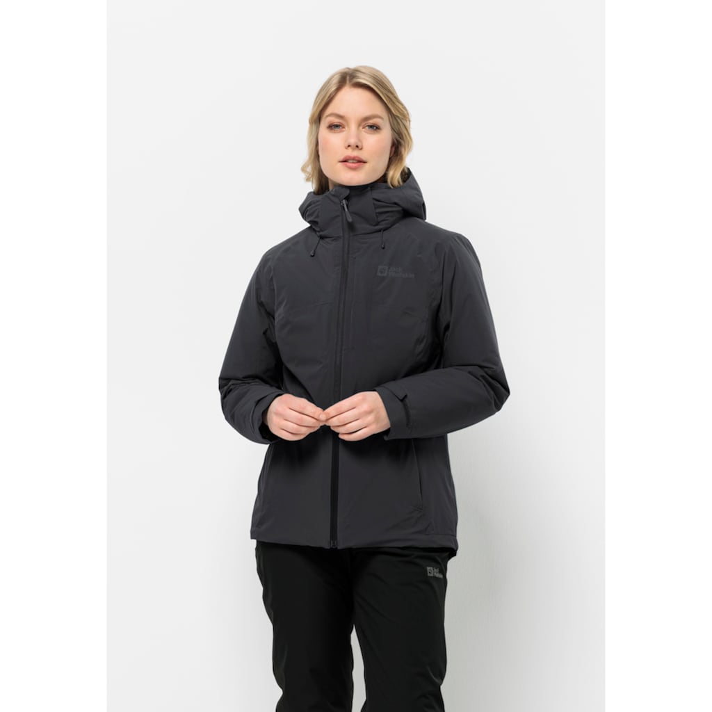 Jack Wolfskin 3-in-1-Funktionsjacke »FELDBERG 3IN1 JKT W«, (2 teilig), mit Kapuze