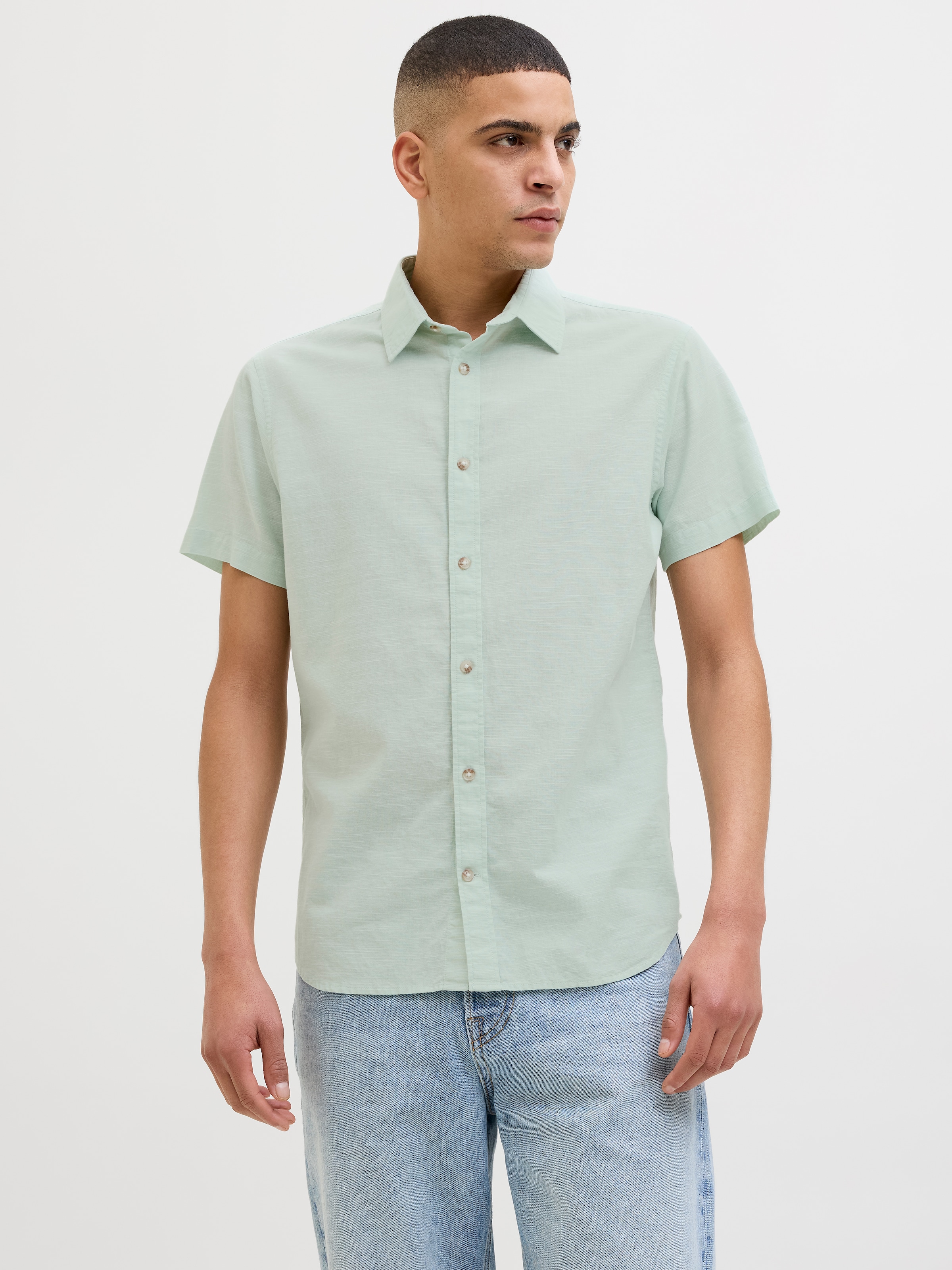 Jack & Jones Kurzarmhemd »JJESUMMER SHIRT SS SN«