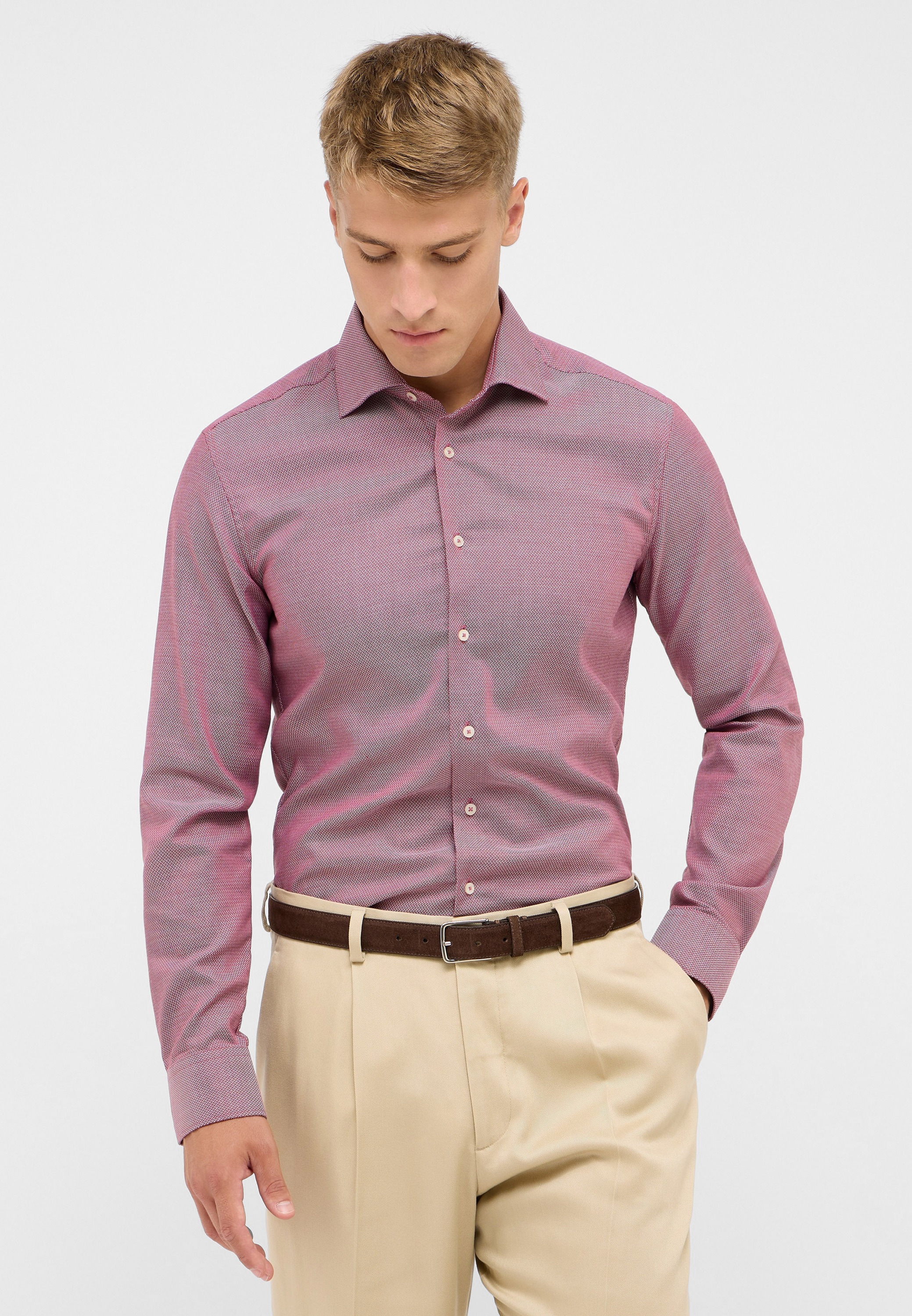 Eterna Langarmhemd »SLIM FIT« NON IRON (bügelfrei)