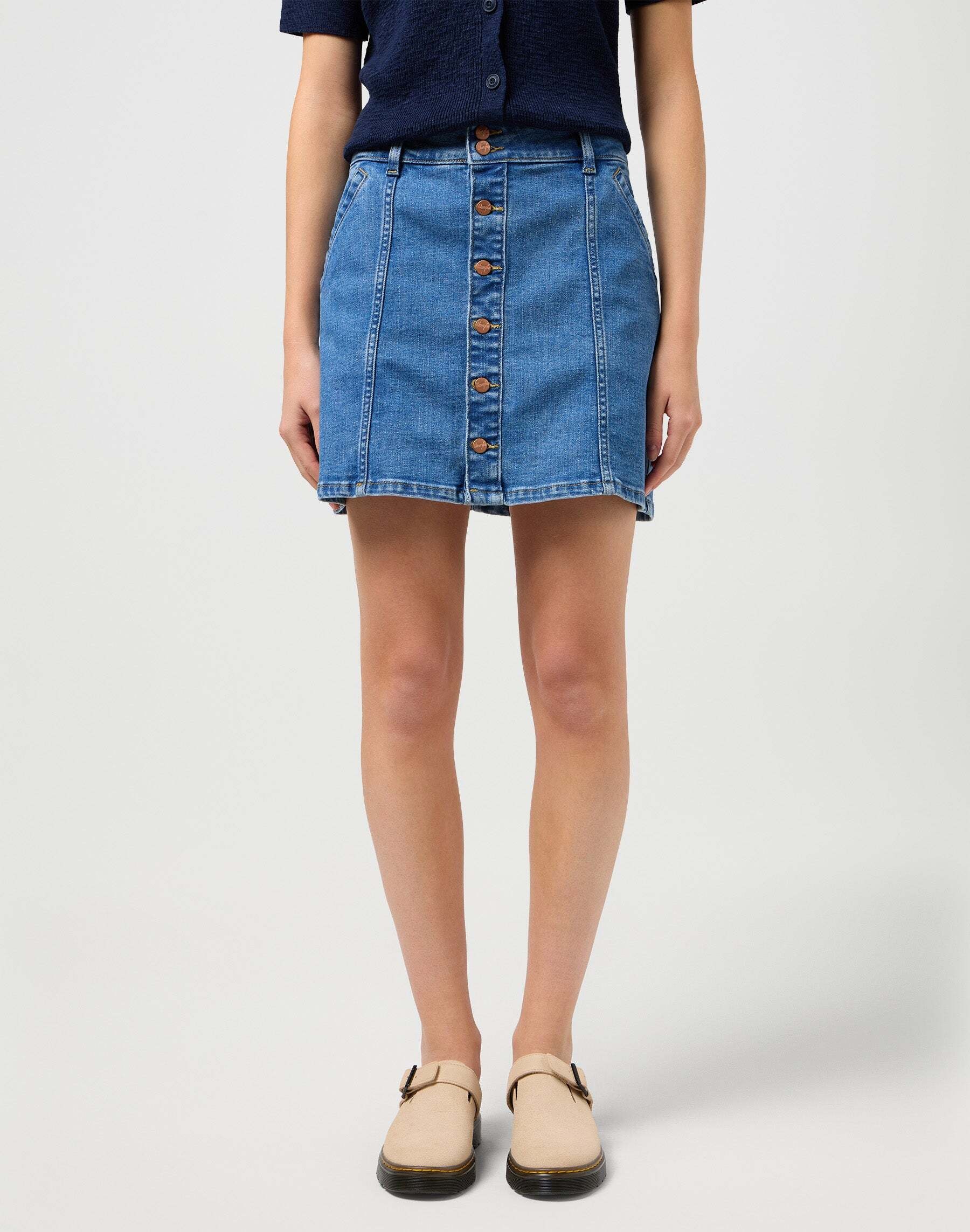 Jeansrock »Wrangler Röcke Denim Mini Skirt«