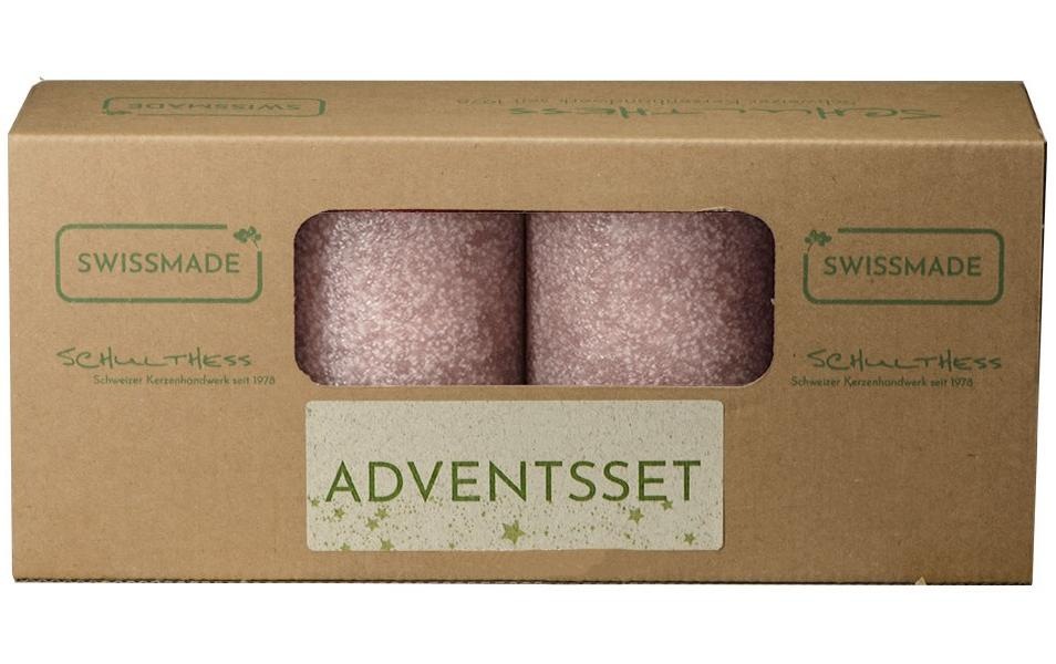 Adventskerze »Schulthess Kerzen Rose 4er Set«