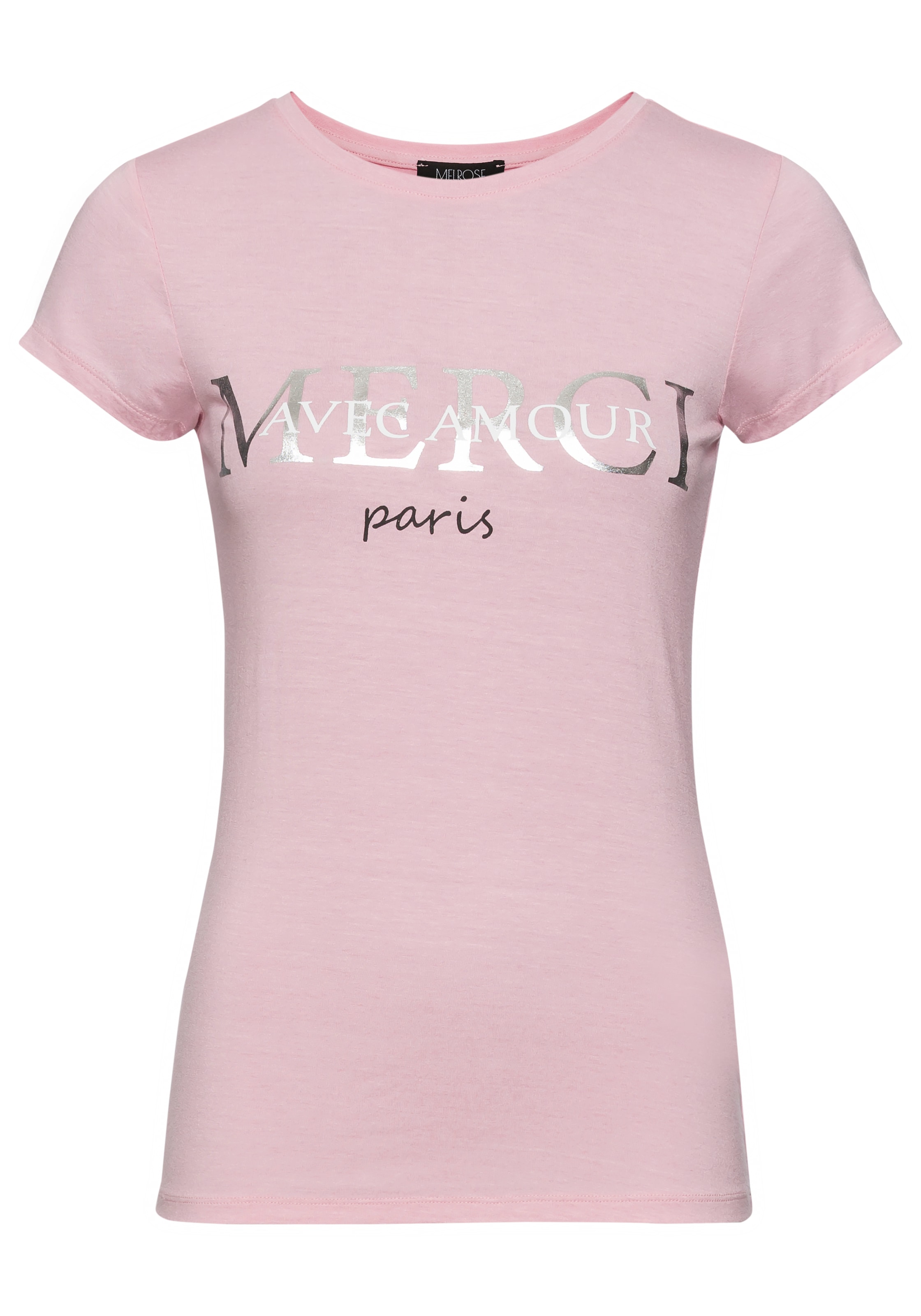 Melrose T-Shirt, mit elegantem Aufdruck - NEUE KOLLEKTION