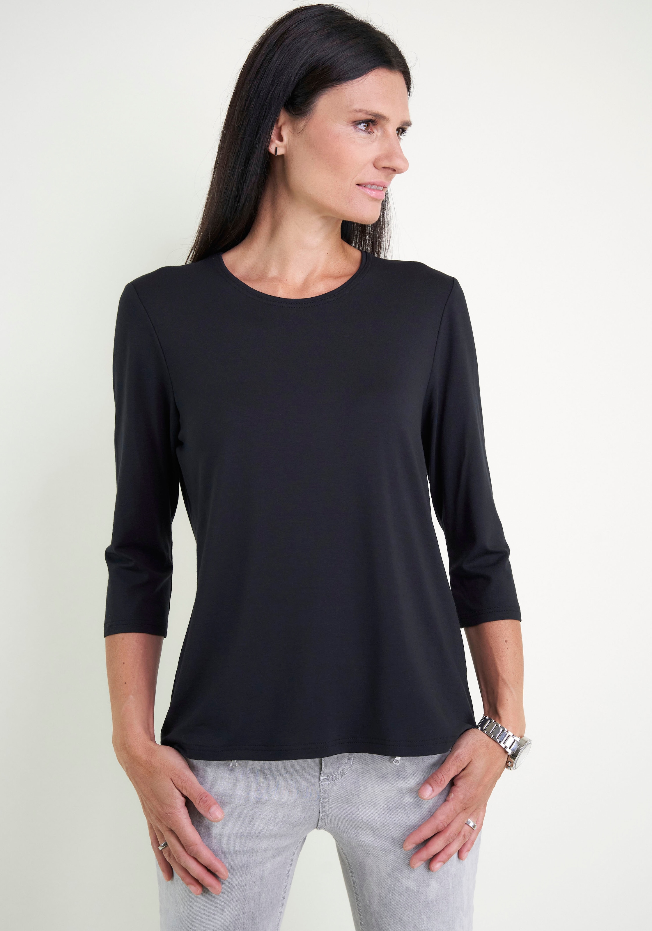 Seidel Moden T-Shirt, mit Rundhals, Schweiz bei kaufen MADE Jelmoli-Versand IN GERMANY online