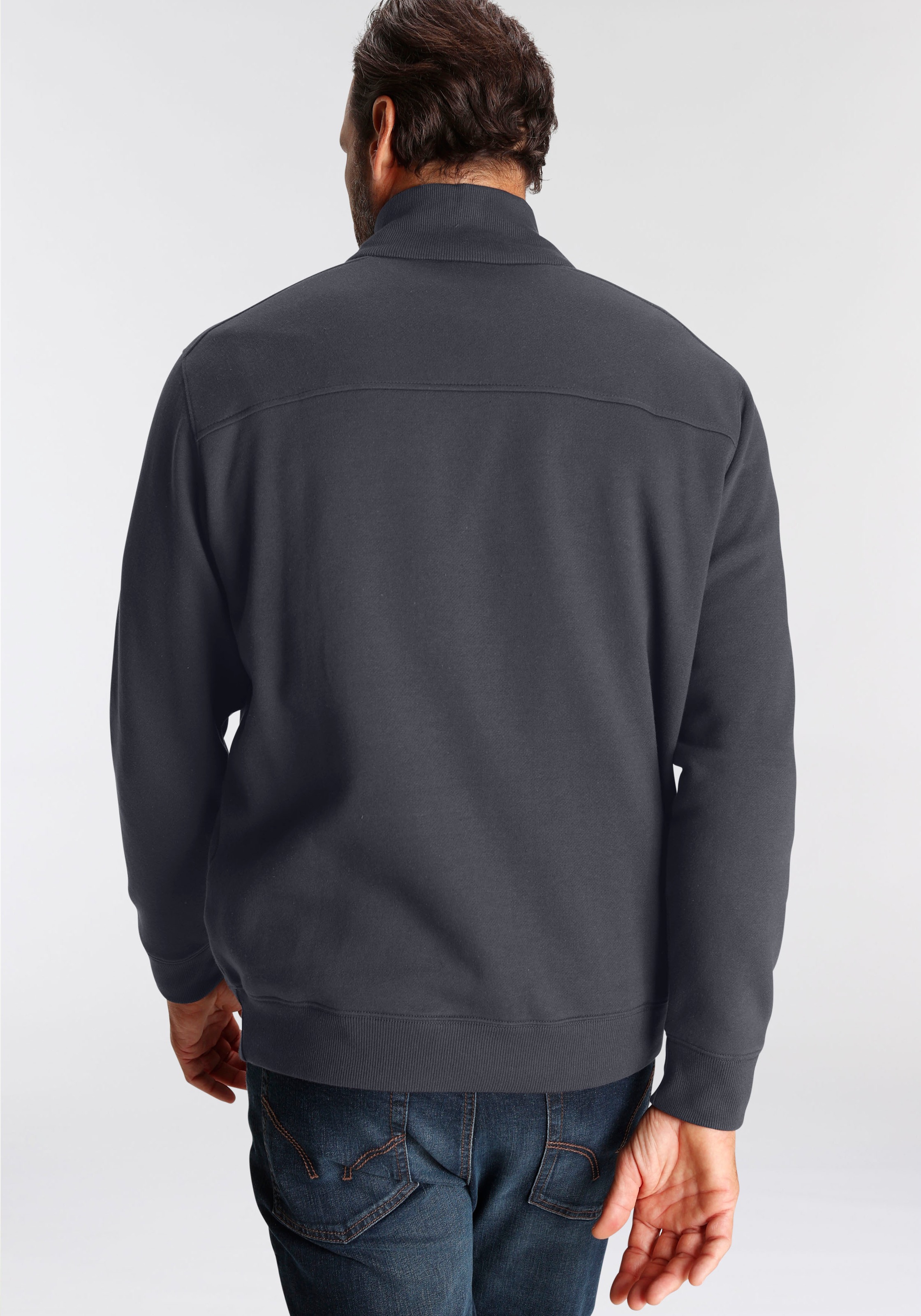 Man's World Sweatshirt, lange Ärmel, mit sportlichem Print