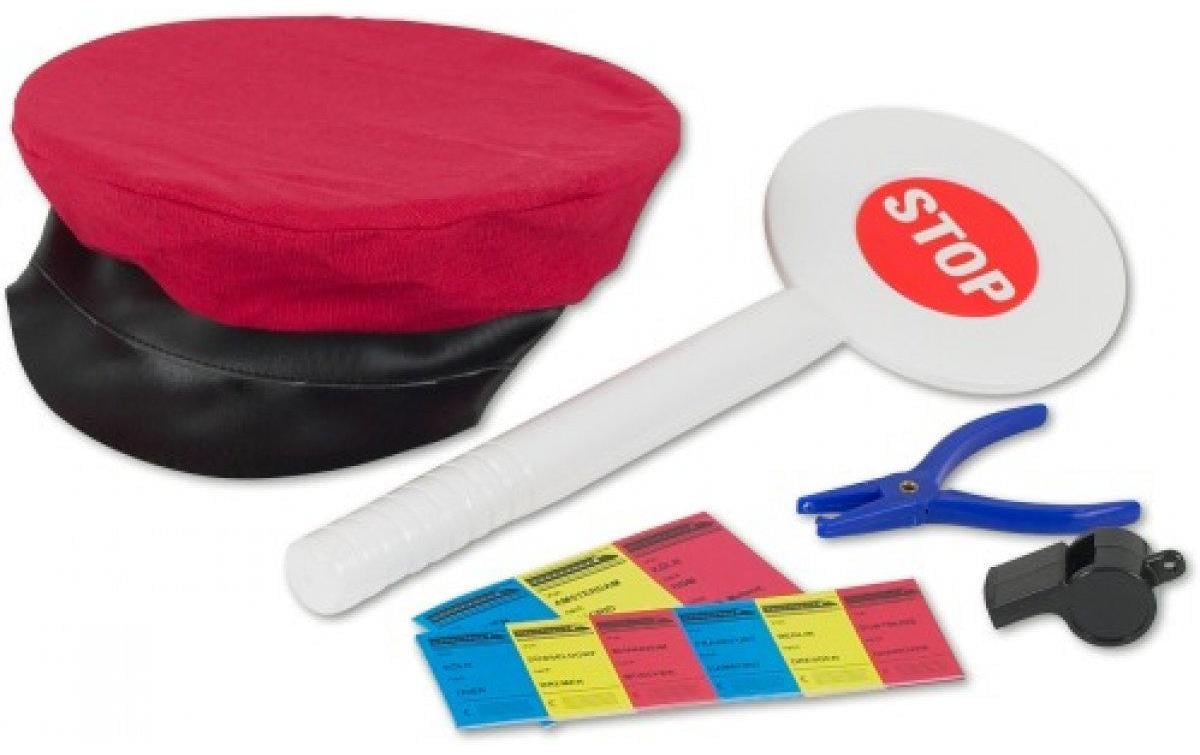 Lernspielzeug »vedes Zugkontrolleur-Set«, (Set)