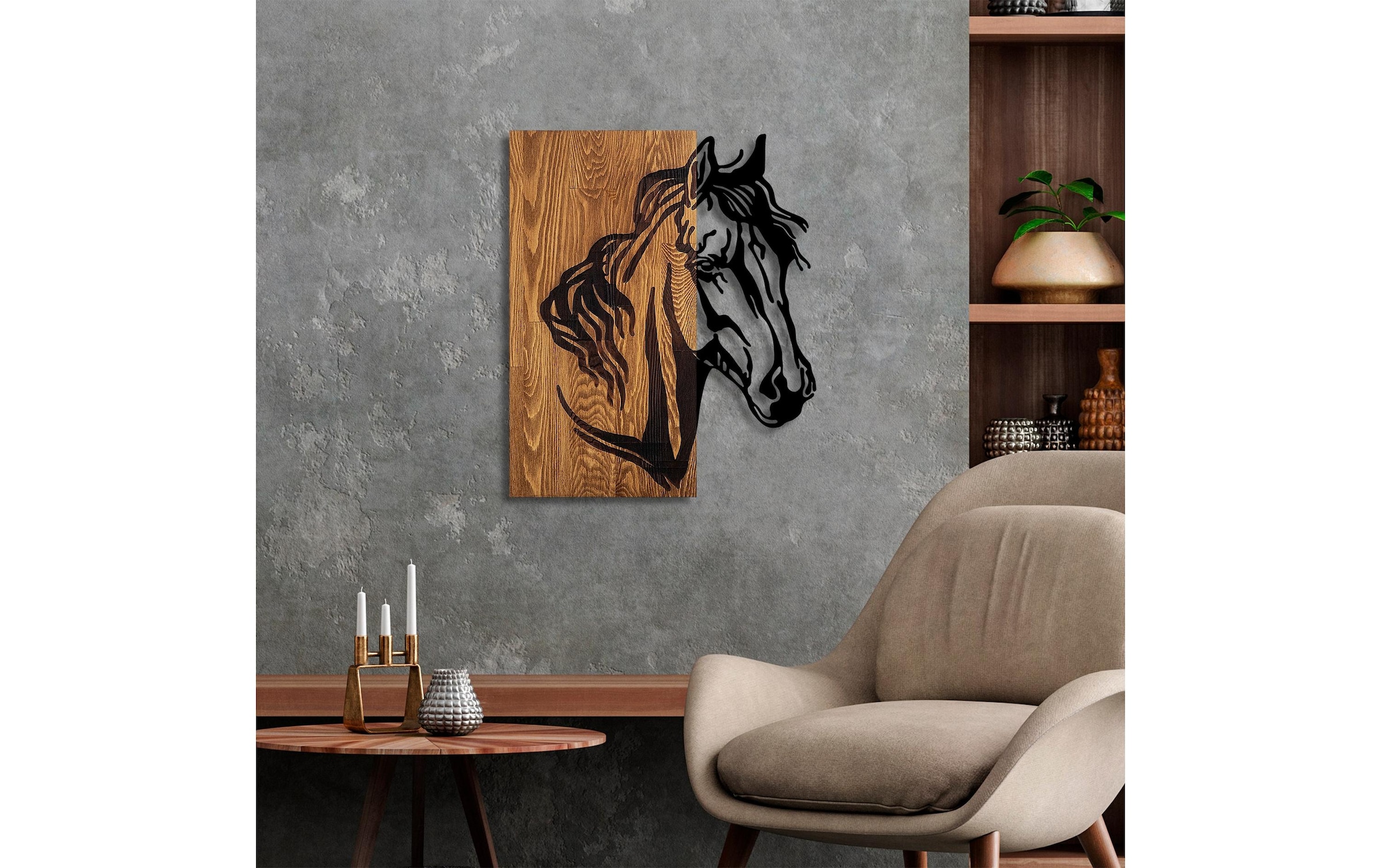Wandbild »Wallxpert Pferd«, Pferde