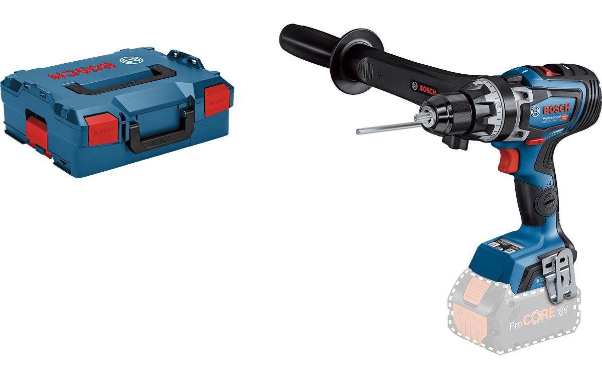Bosch Professional, Akku-Bohrschrauber Ohne Akku/Ladegerät/im Koffer, bunt, L-BOXX Koffer mit Einlage