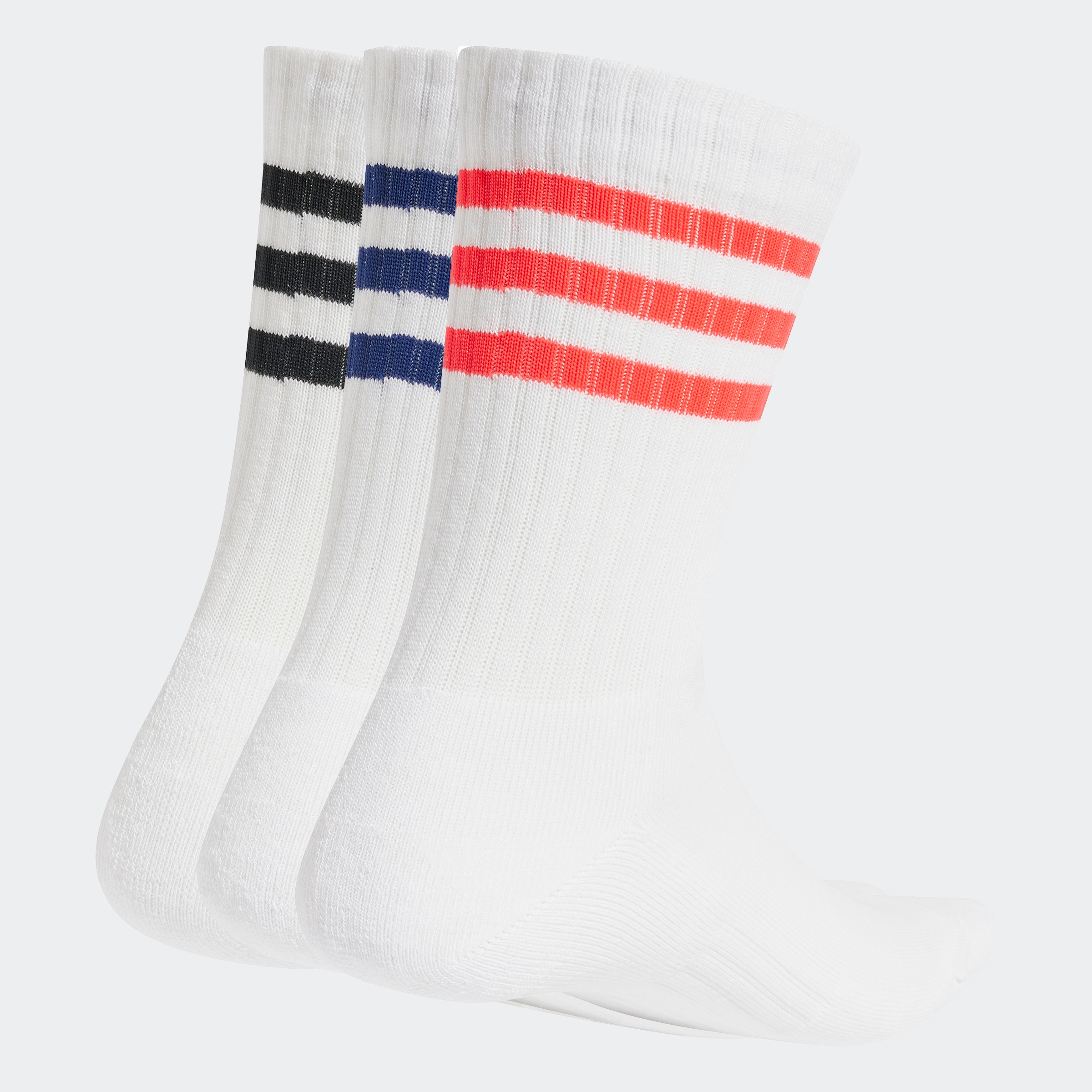 adidas Performance Funktionssocken »3STREIFEN CUSHIONED CREW SOCKEN, 3 PAAR«, (3 Paar)