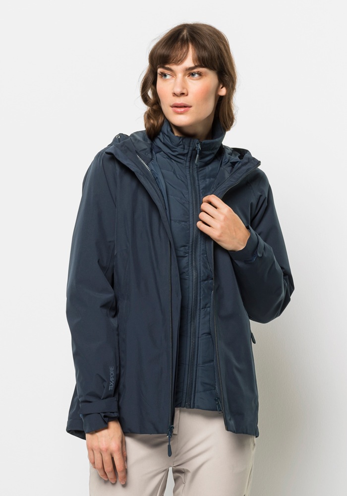 Jack Wolfskin 3-in-1-Funktionsjacke »GLAABACH 3IN1 JKT W«, mit Kapuze kaufen