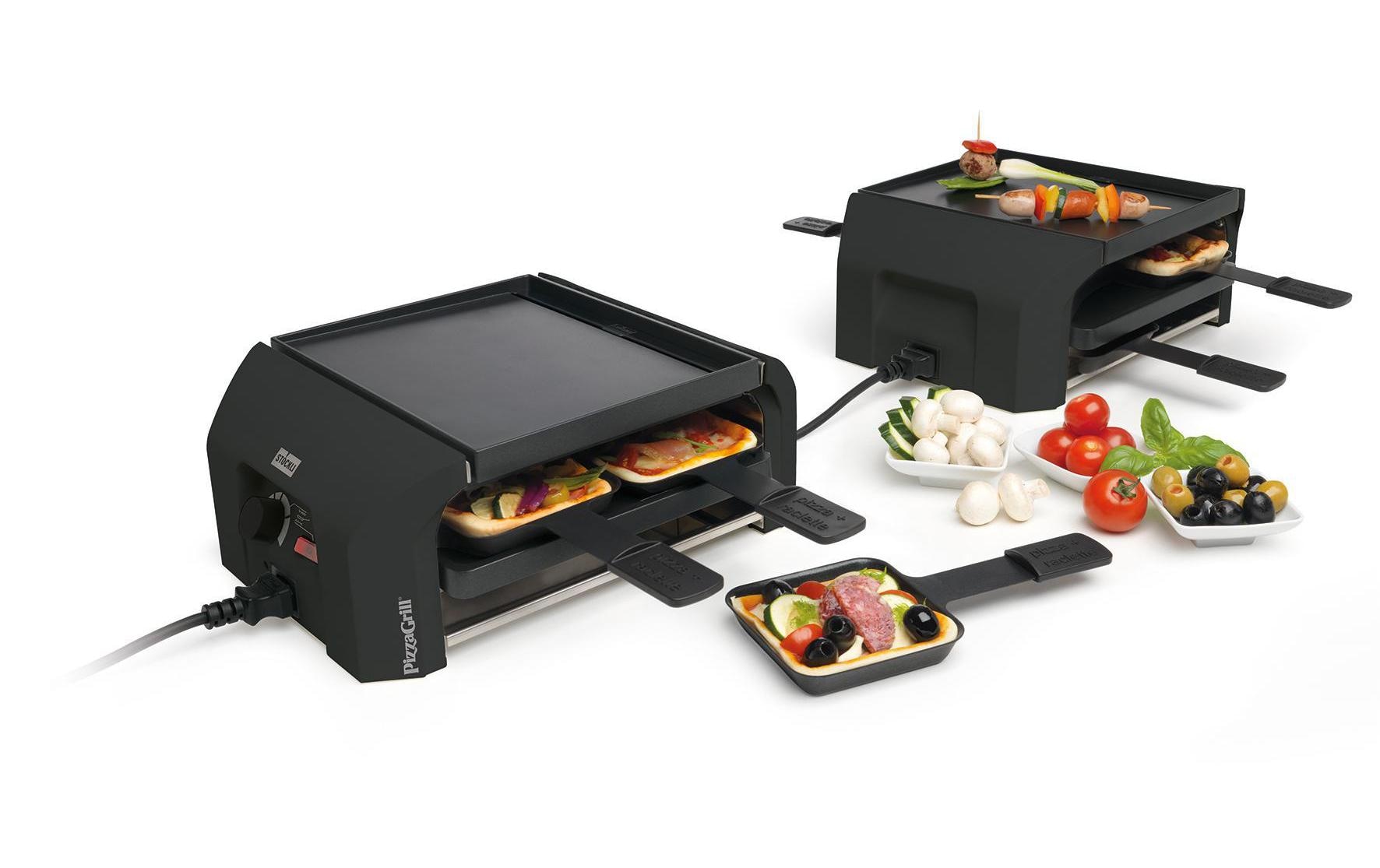 Stöckli Tischgrill »Pizzagrill FourFour Set«, 1740 W