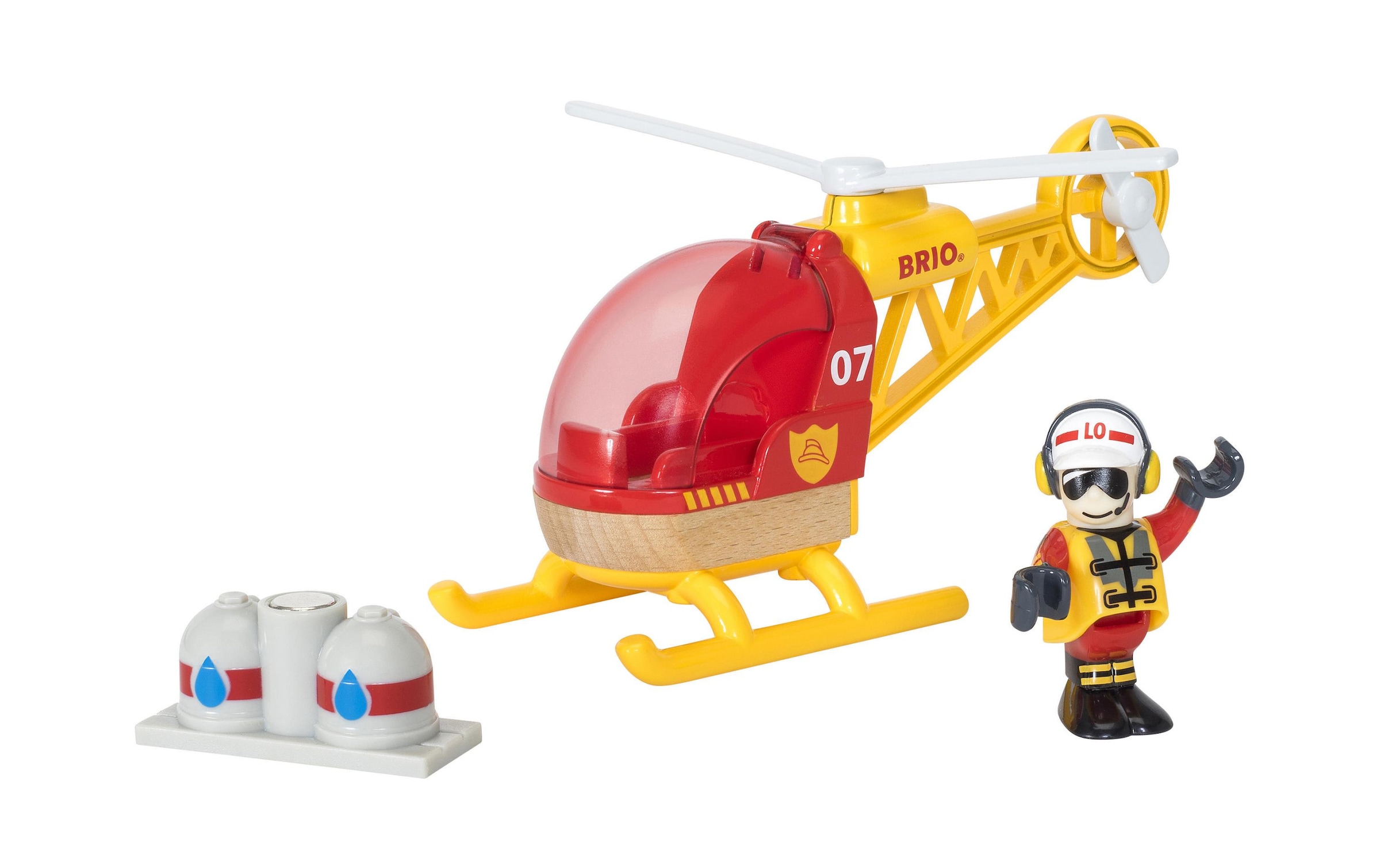 BRIO® Spielzeug-Auto »Feuerwehr Hubschrauber«