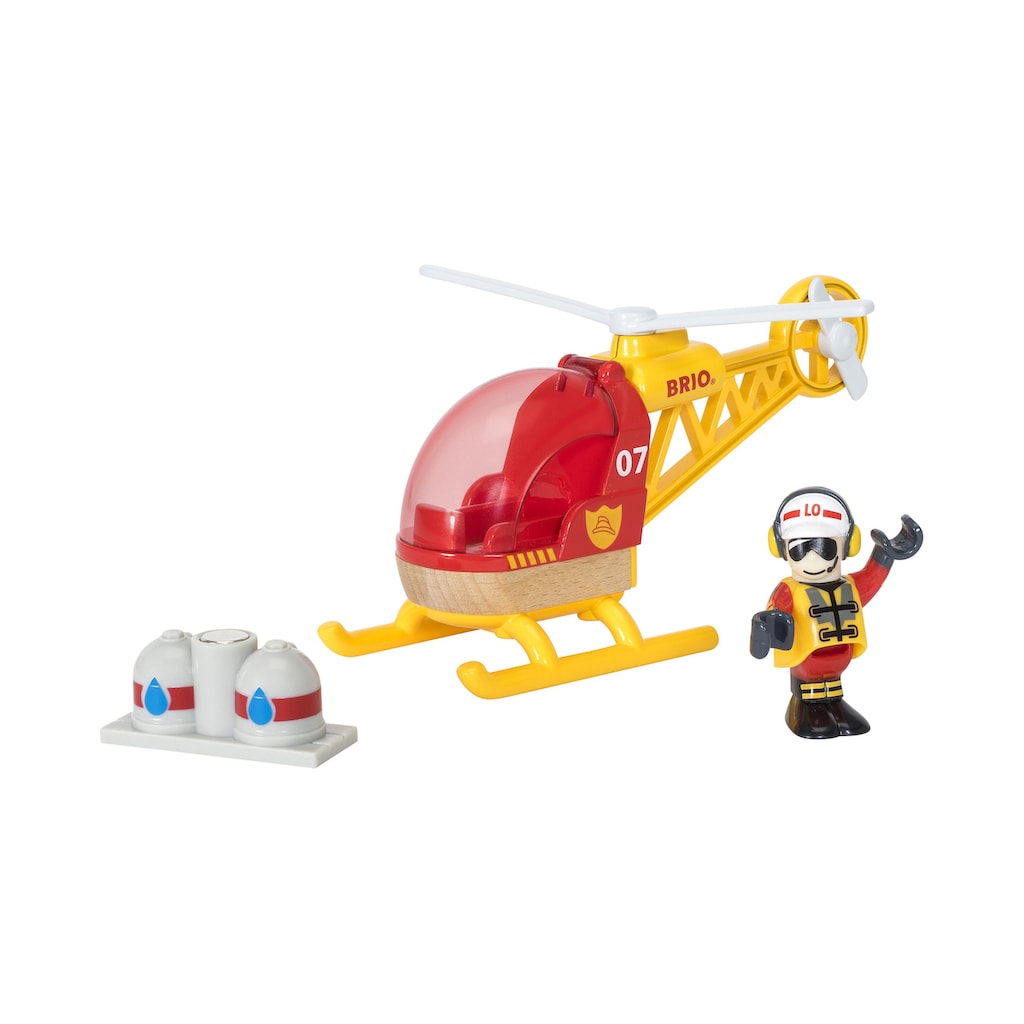 BRIO® Spielzeug-Auto »Feuerwehr Hubschrauber«