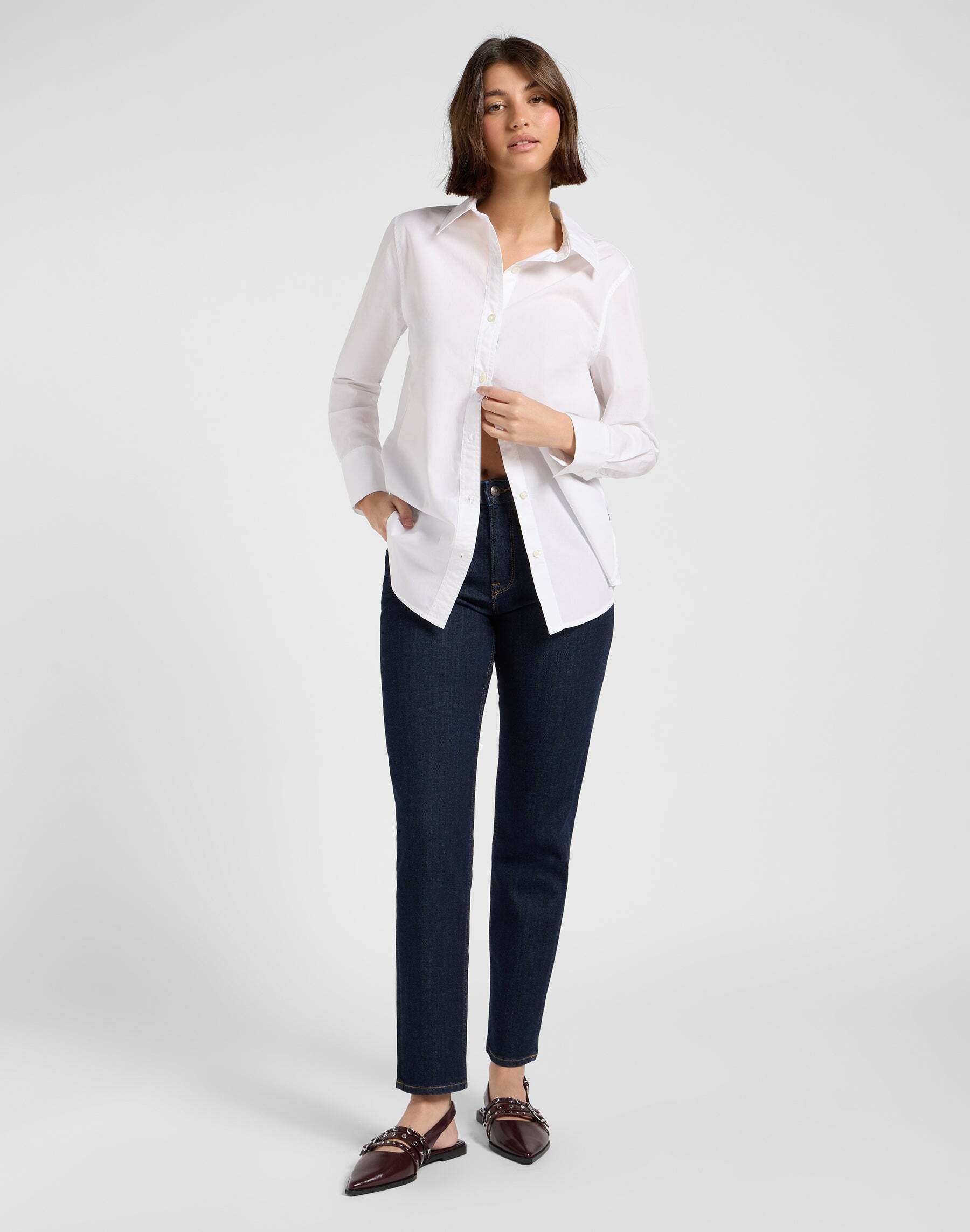 Lee® Langarmbluse »Lee Langarmhemd Classic Shirt«