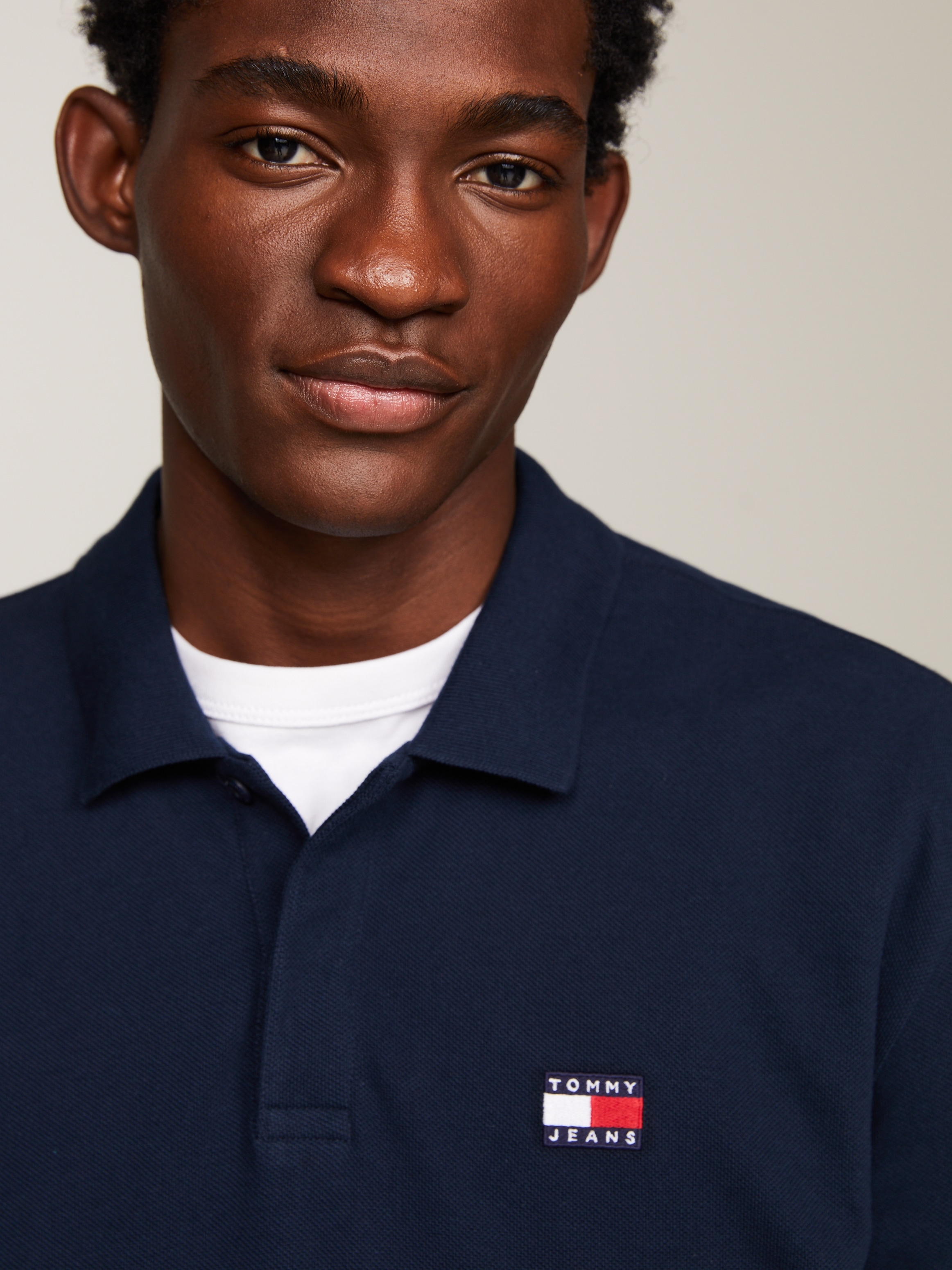 Tommy Jeans Poloshirt »TJM REG BADGE POLO«, mit Polokragen