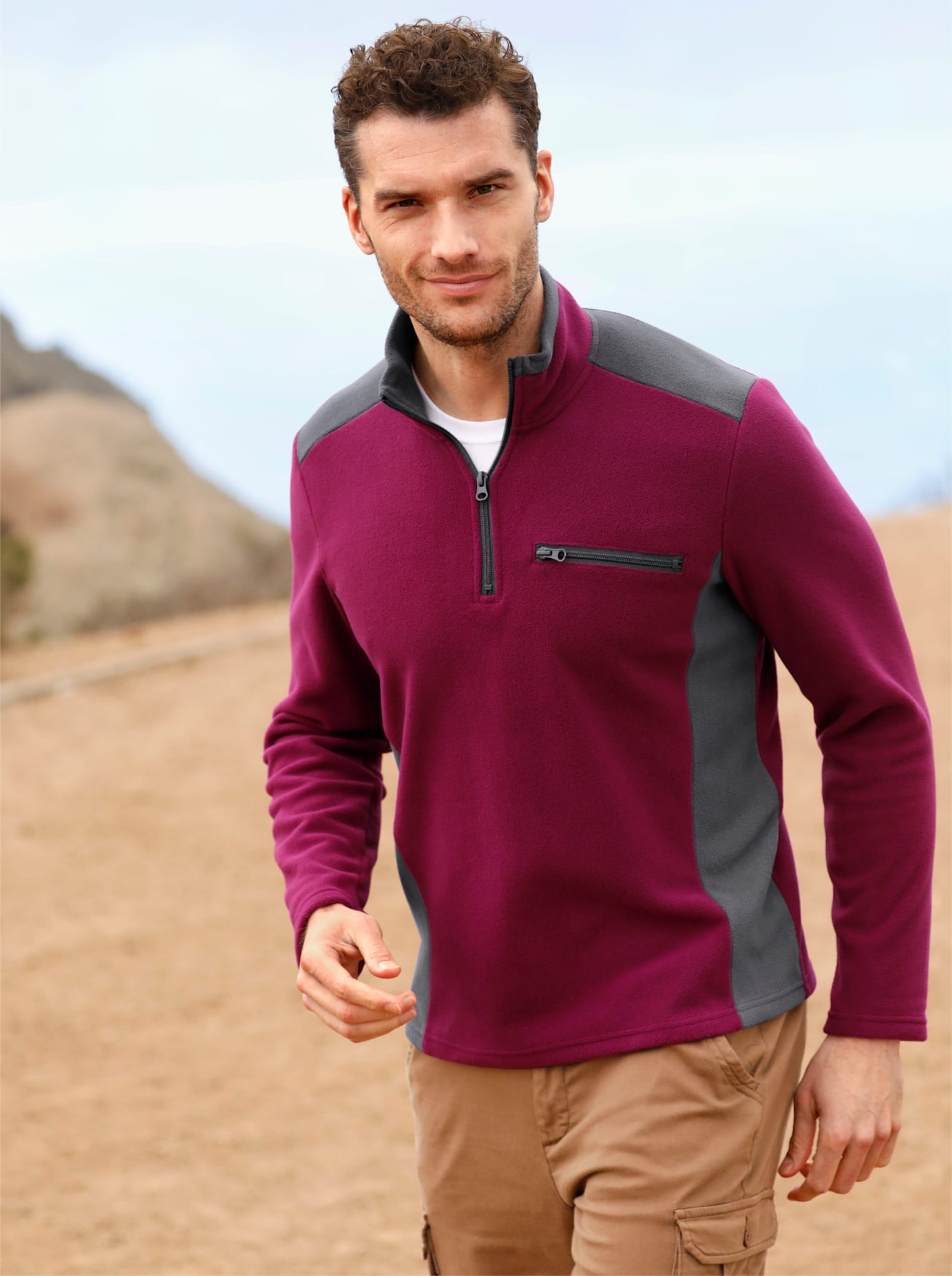 Catamaran Fleeceshirt »Fleece-Shirt« 1 Stk. tlg.