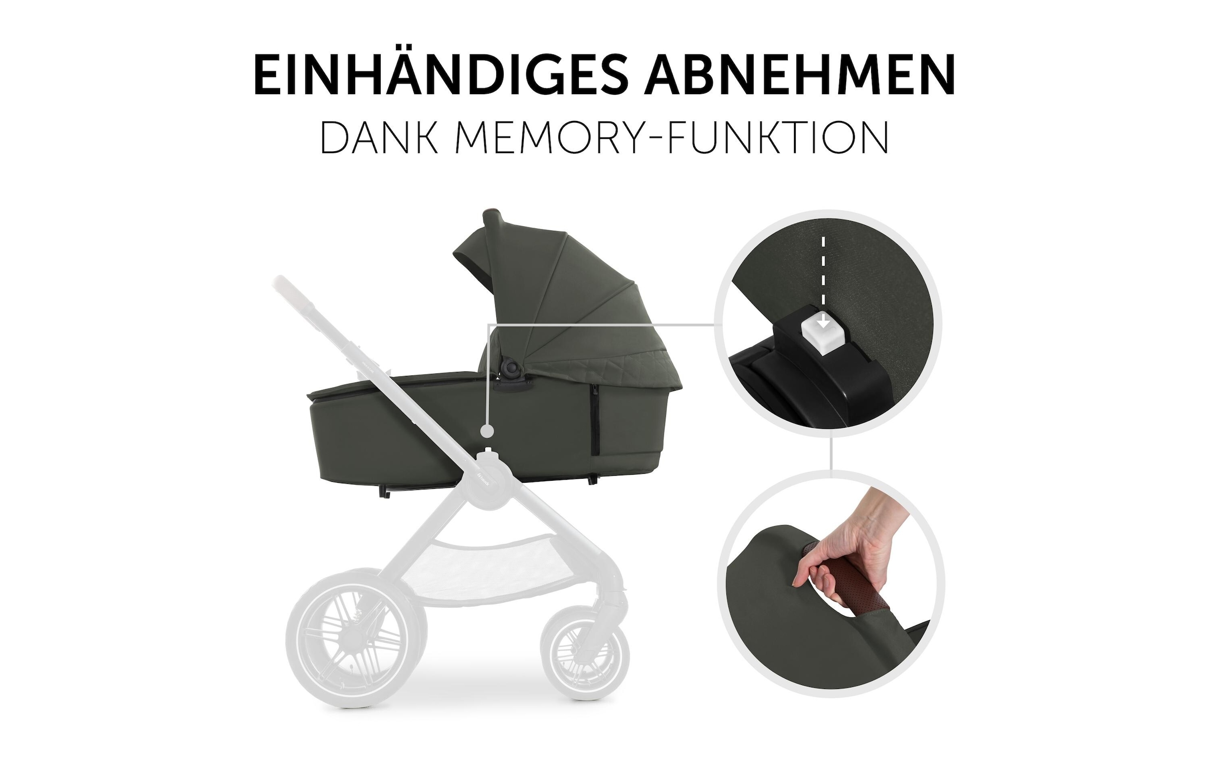 Hauck Kombi-Kinderwagen »Walk N Care«, 22 kg