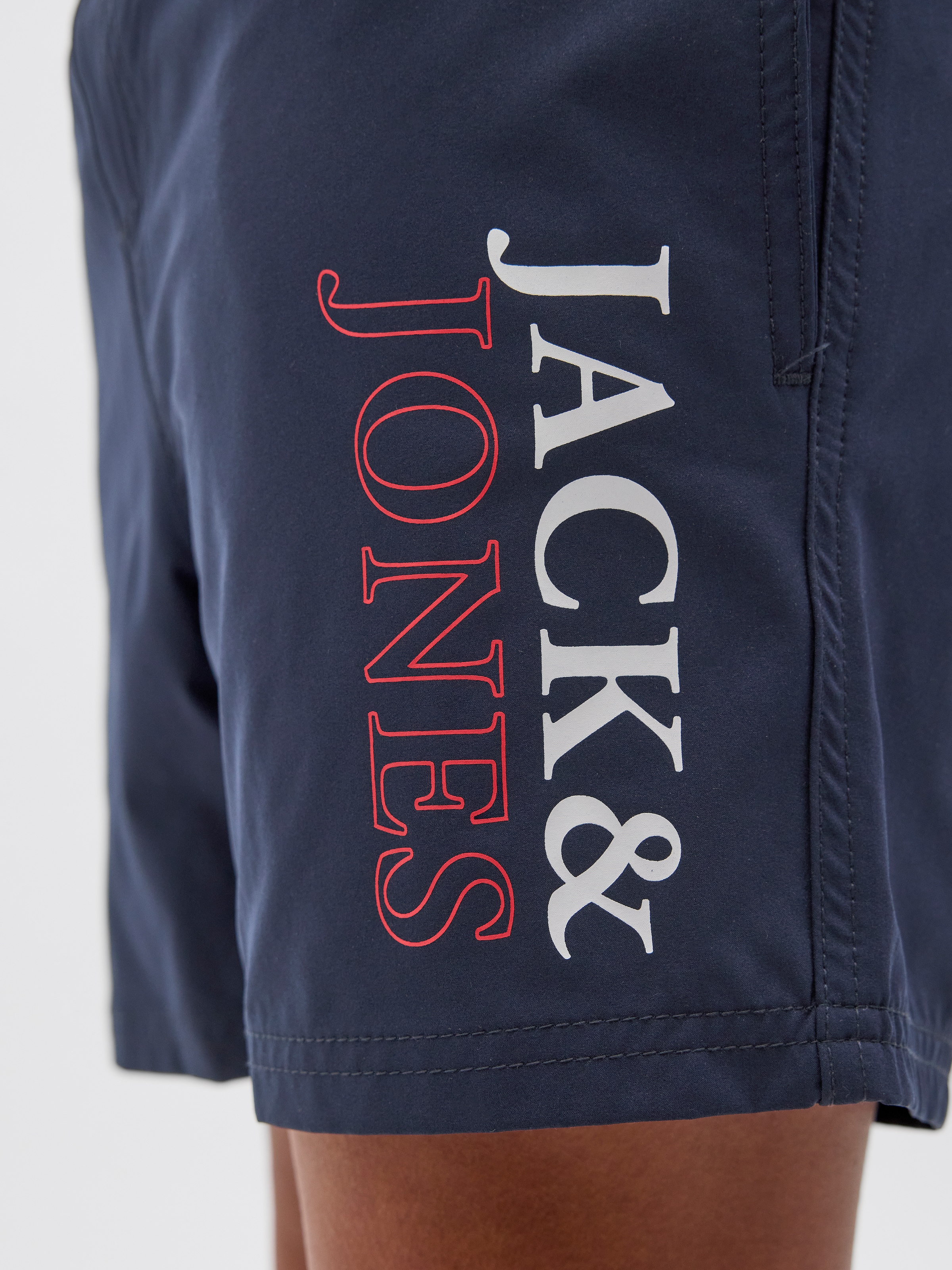 Jack & Jones Junior Badeshorts »JPSTMAUI JJSWIM DOUBLE LOGO AKM SN JNR«