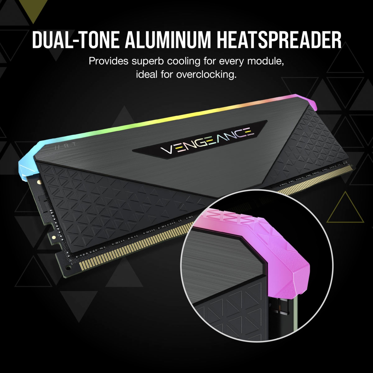 Corsair Arbeitsspeicher »Vengeance RGB, DDR4, 3600MHz 16GB 2x8GB«
