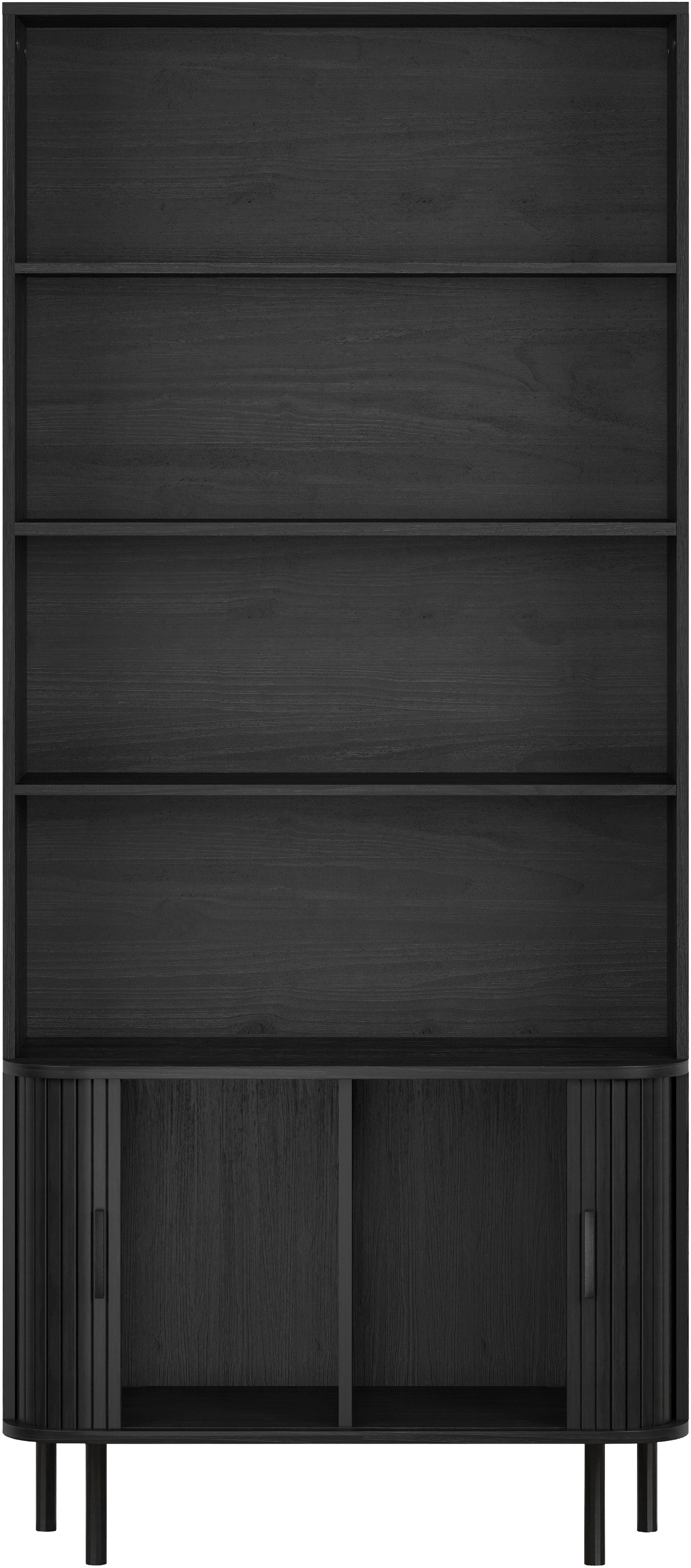 INOSIGN Bücherregal »Ronda«, (1 St.), Standregal mit Schiebetüren - Masse (B/T/H) 80/40/172 cm